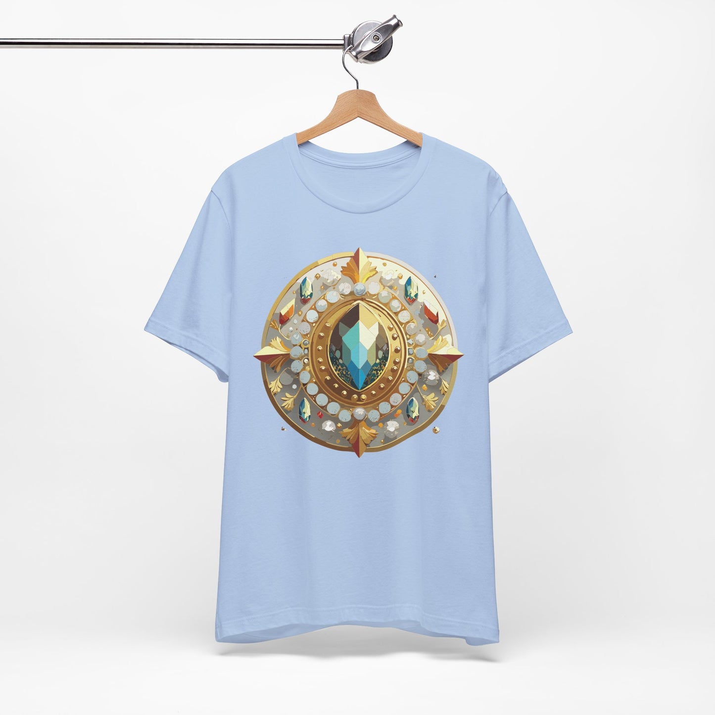 Medallion Shirt, Shirt with Medallion, Tee Shirt with Medal