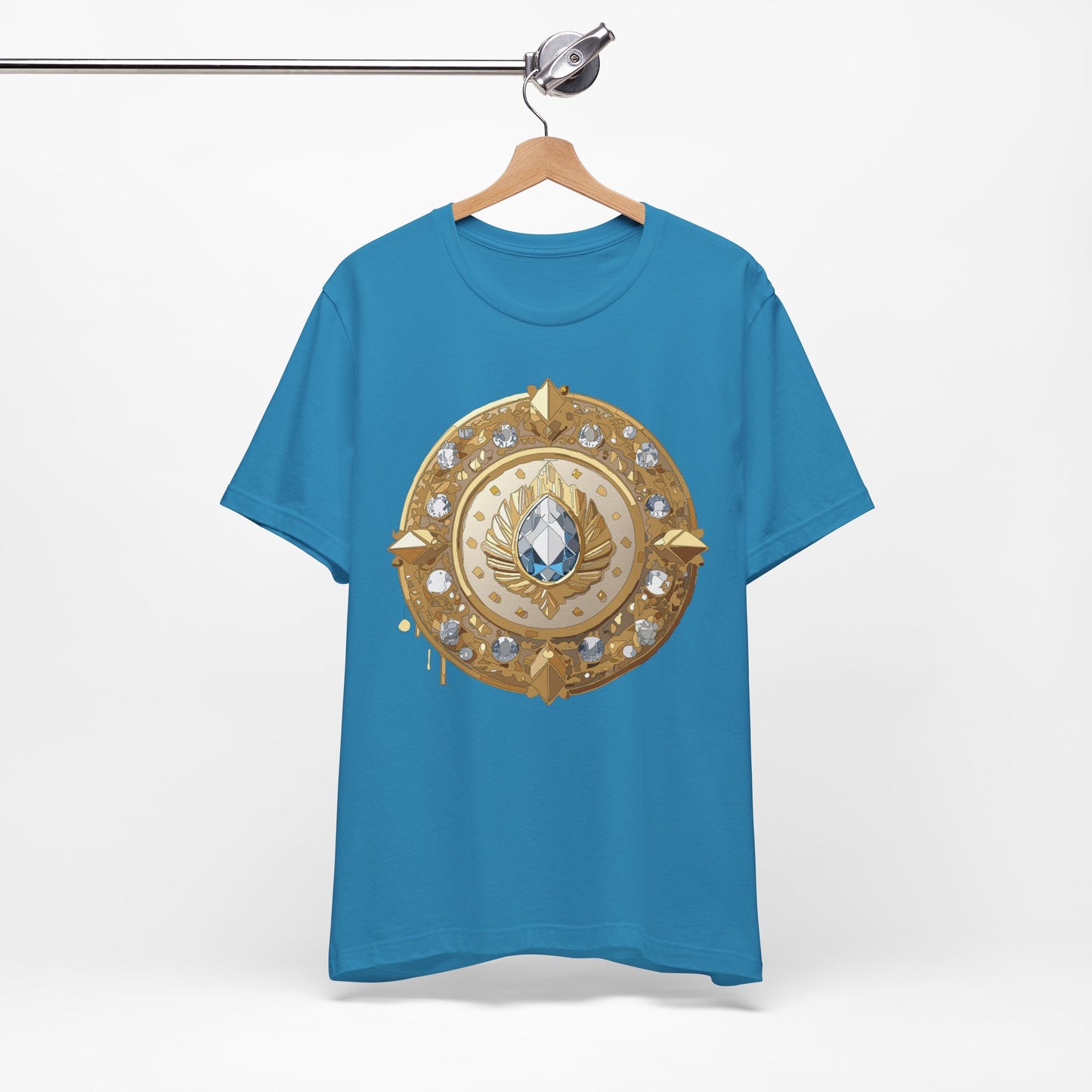 Medallion Shirt, Shirt with Medallion, Tee Shirt with Medal