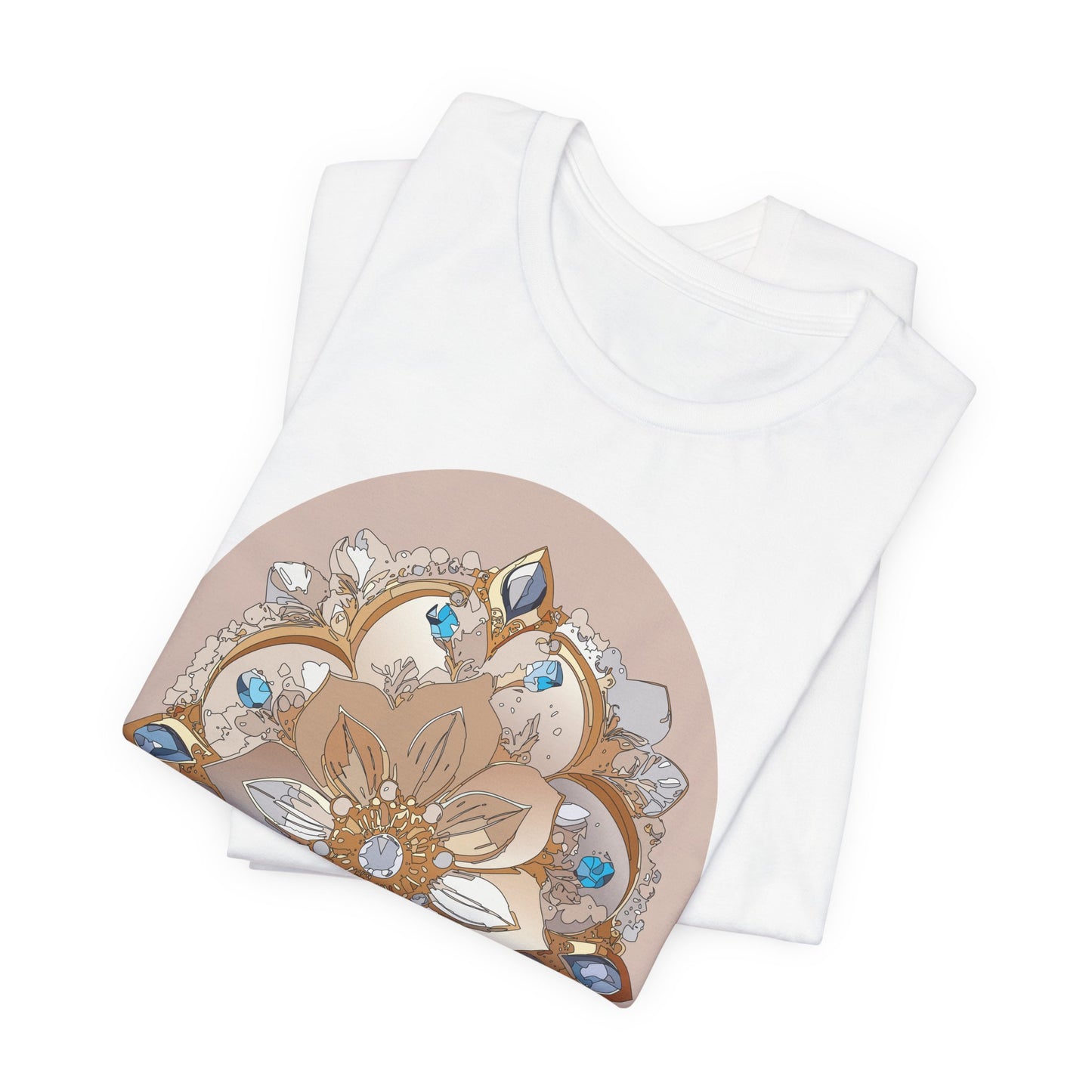 Floral Shirt, Flower Shirt, Tee Shirt with Antique Flower