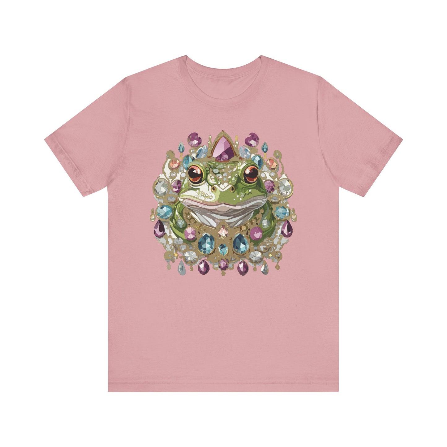 Animal Shirt, Shirt with Animal, Tee Shirt with Gold Animal Medal, Shirt with Antique Animal Medallion
