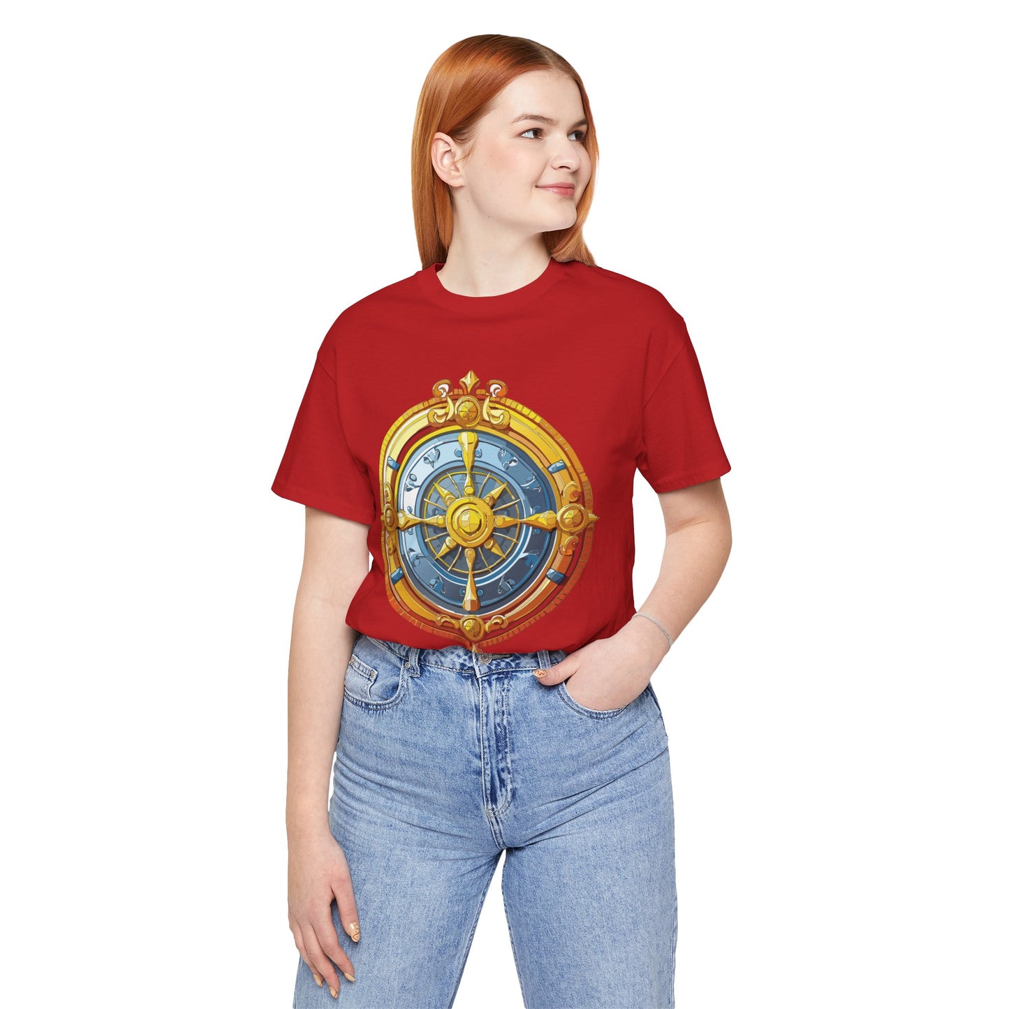 Coin Shirt, Shirt with Coin, Tee Shirt with Gold Coin, Shirt with Antique Coin