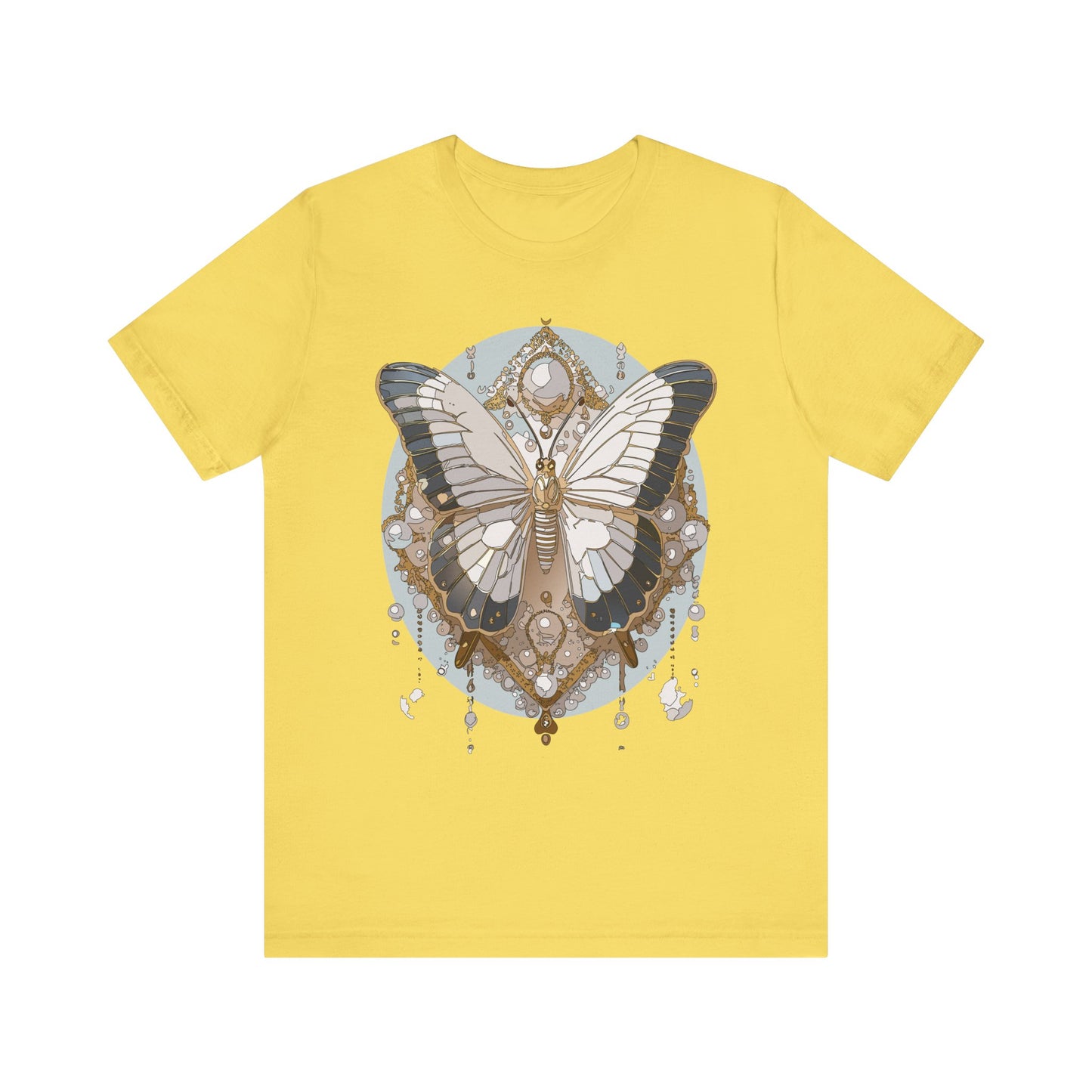 Butterfly Shirt, Shirt with Butterfly, Tee Shirt with Antique Butterfly