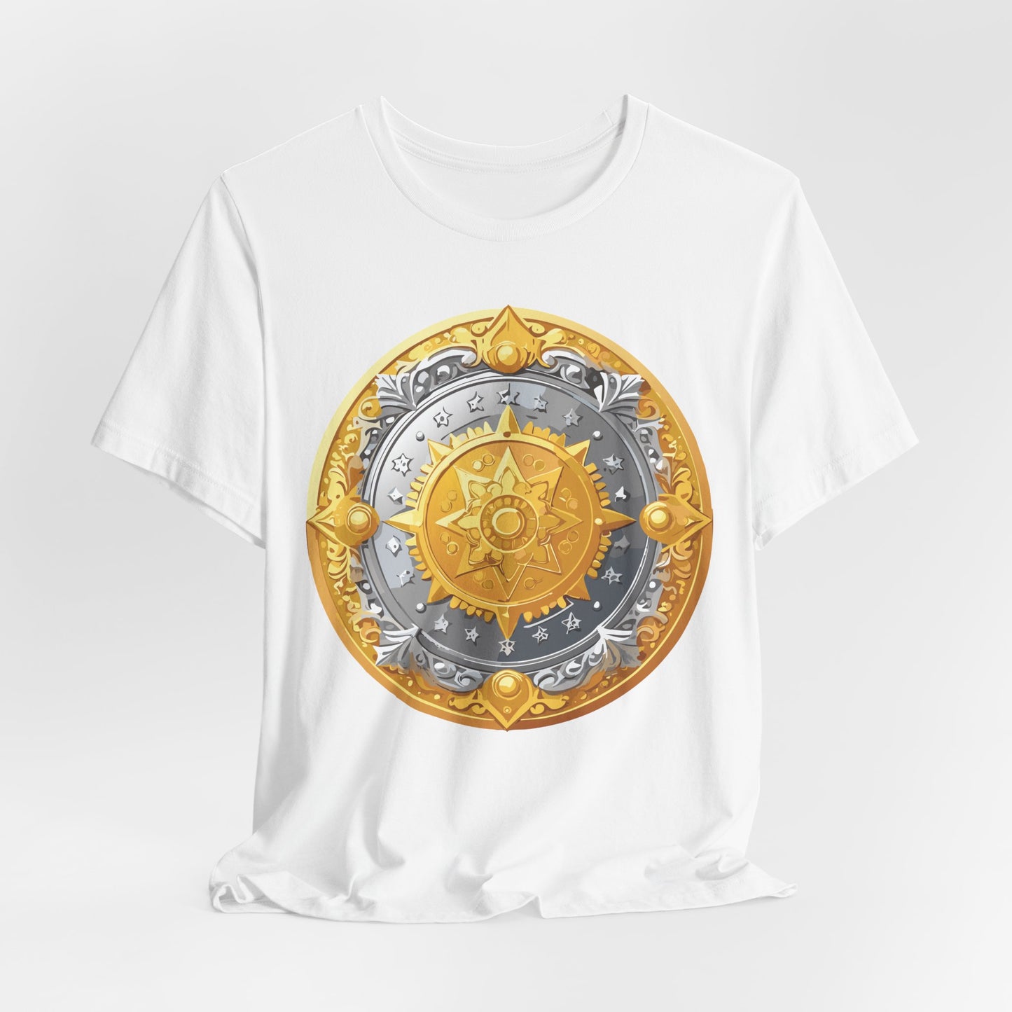 Coin Shirt, Shirt with Coin, Tee Shirt with Gold Coin, Shirt with Antique Coin