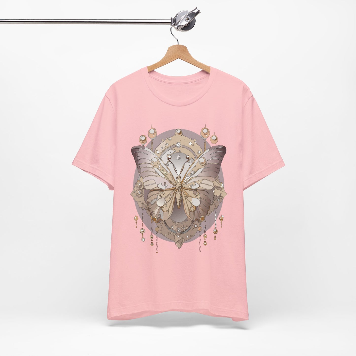 Butterfly Shirt, Shirt with Butterfly, Tee Shirt with Antique Butterfly