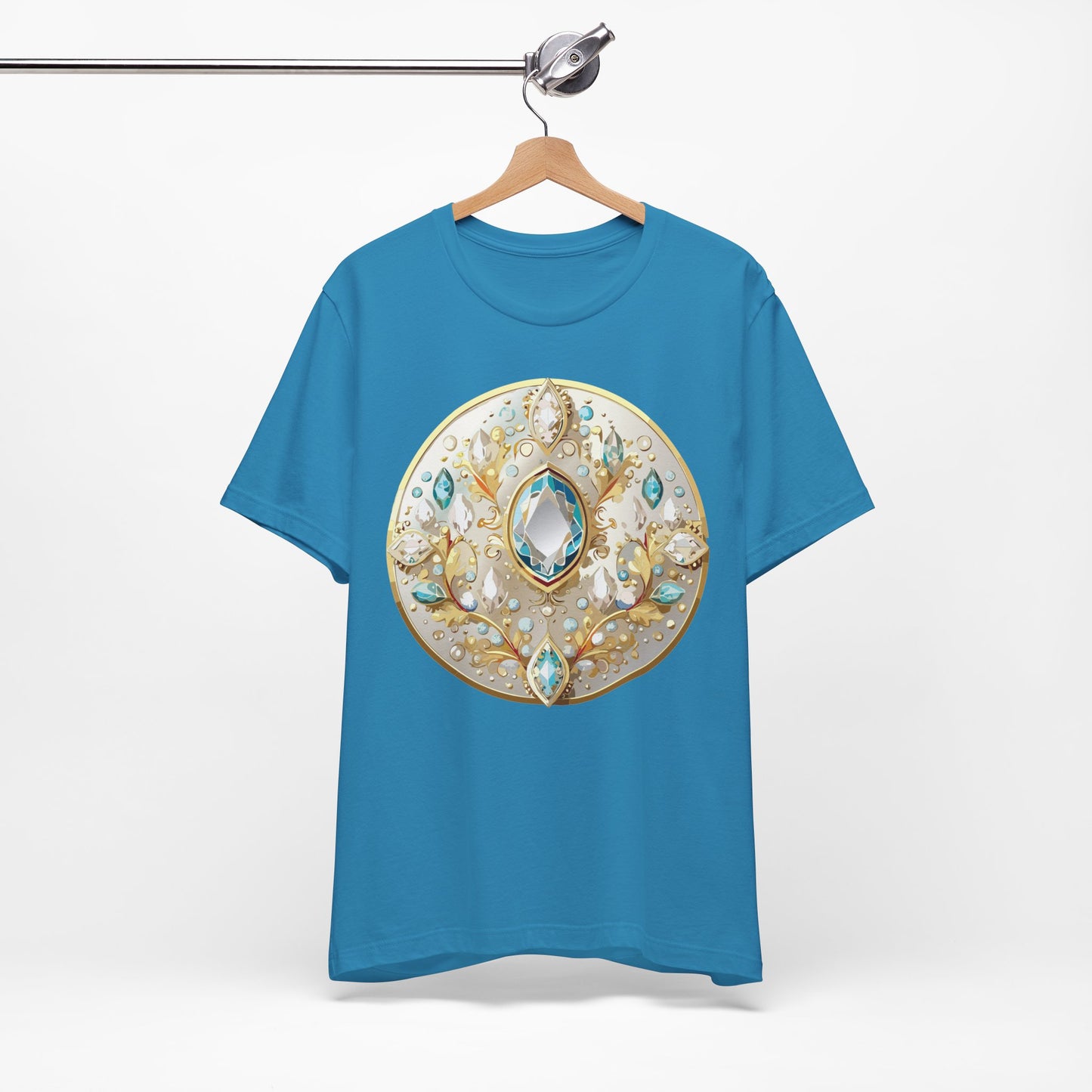 Medallion Shirt, Shirt with Medallion, Tee Shirt with Medal