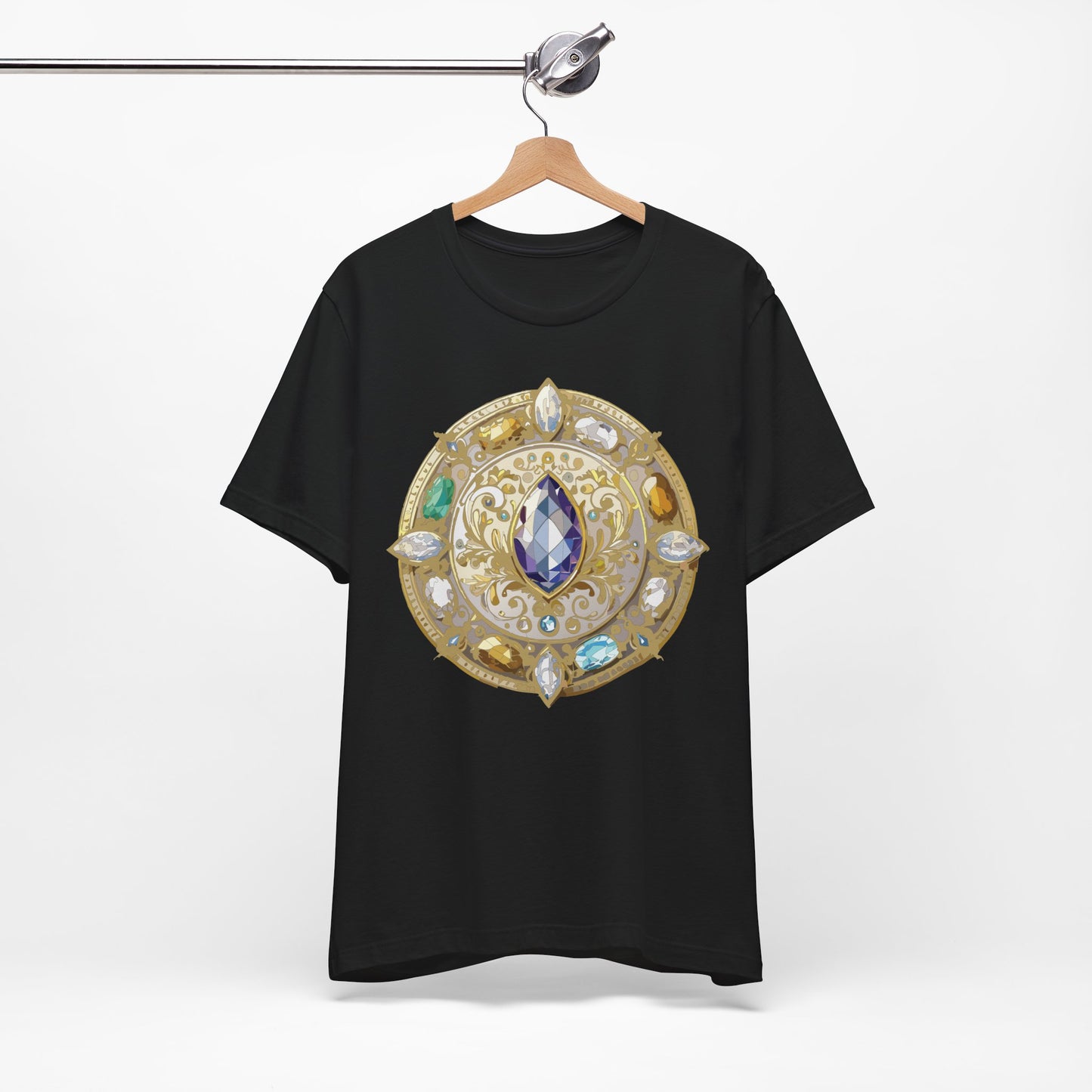 Medallion Shirt, Shirt with Medallion, Tee Shirt with Medal