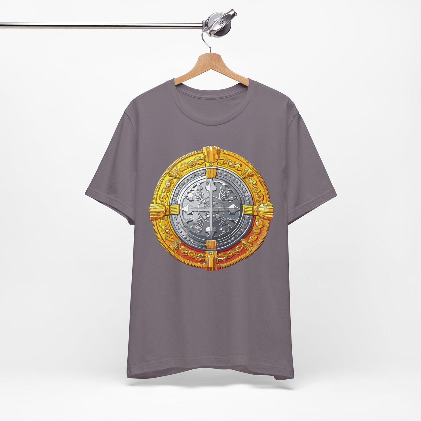 Coin Shirt, Shirt with Coin, Tee Shirt with Gold Coin, Shirt with Antique Coin