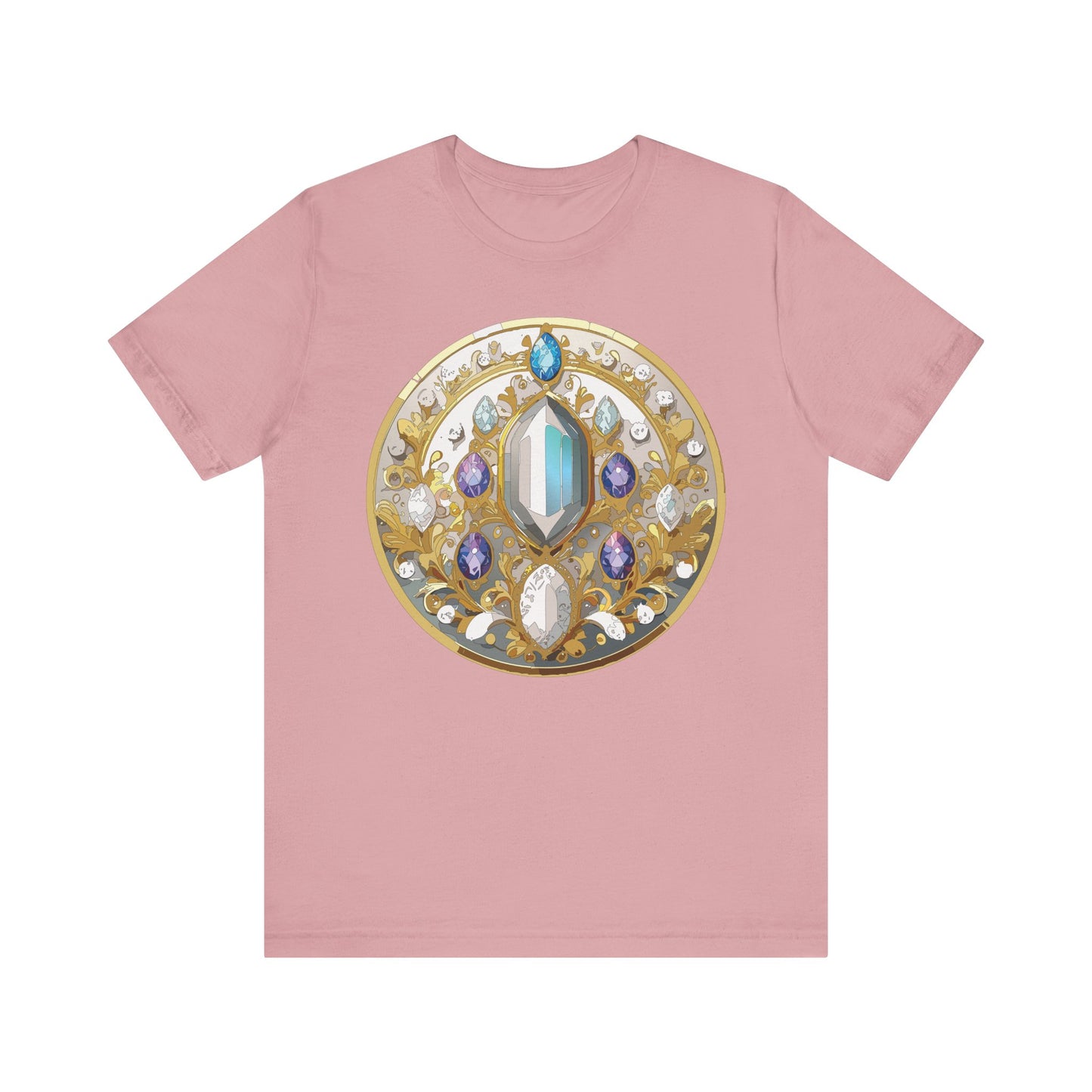 Medallion Shirt, Shirt with Medallion, Tee Shirt with Medal