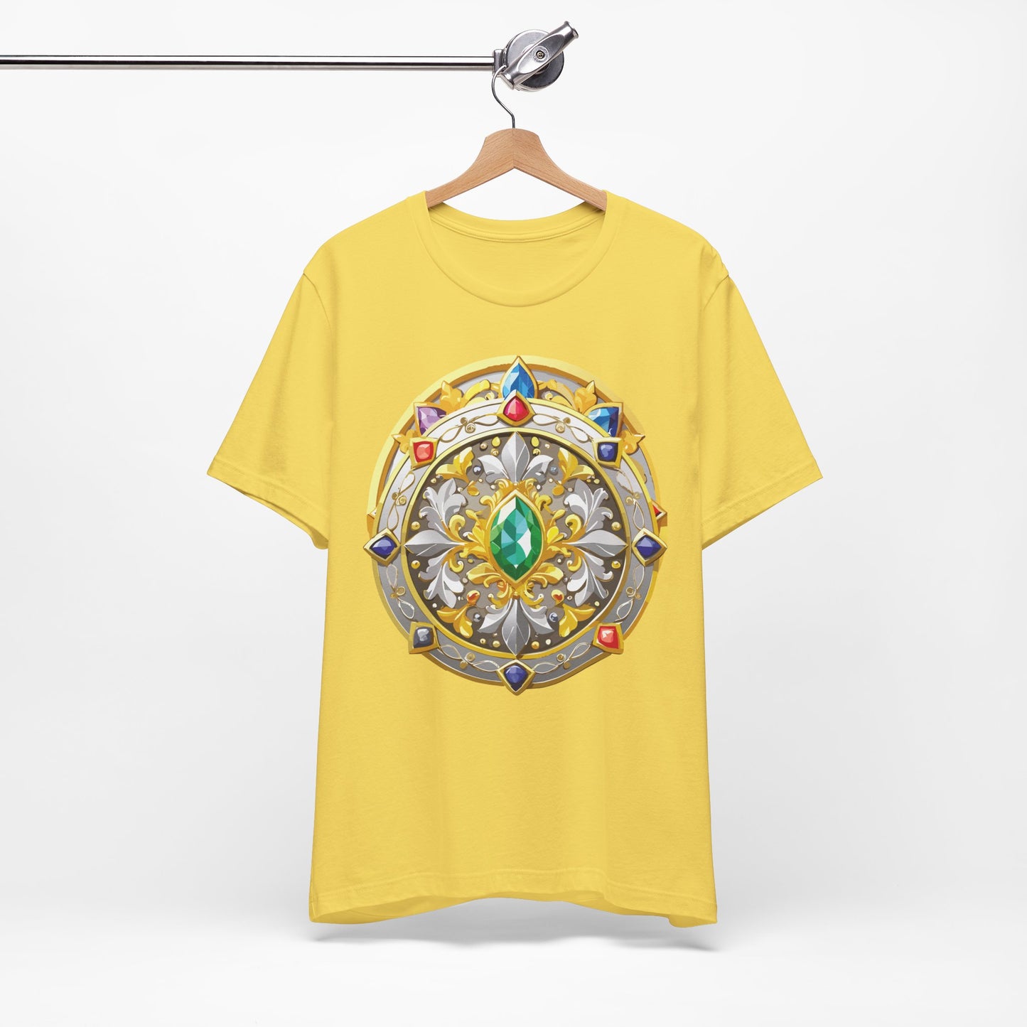 Medallion Shirt, Shirt with Medallion, Tee Shirt with Medal