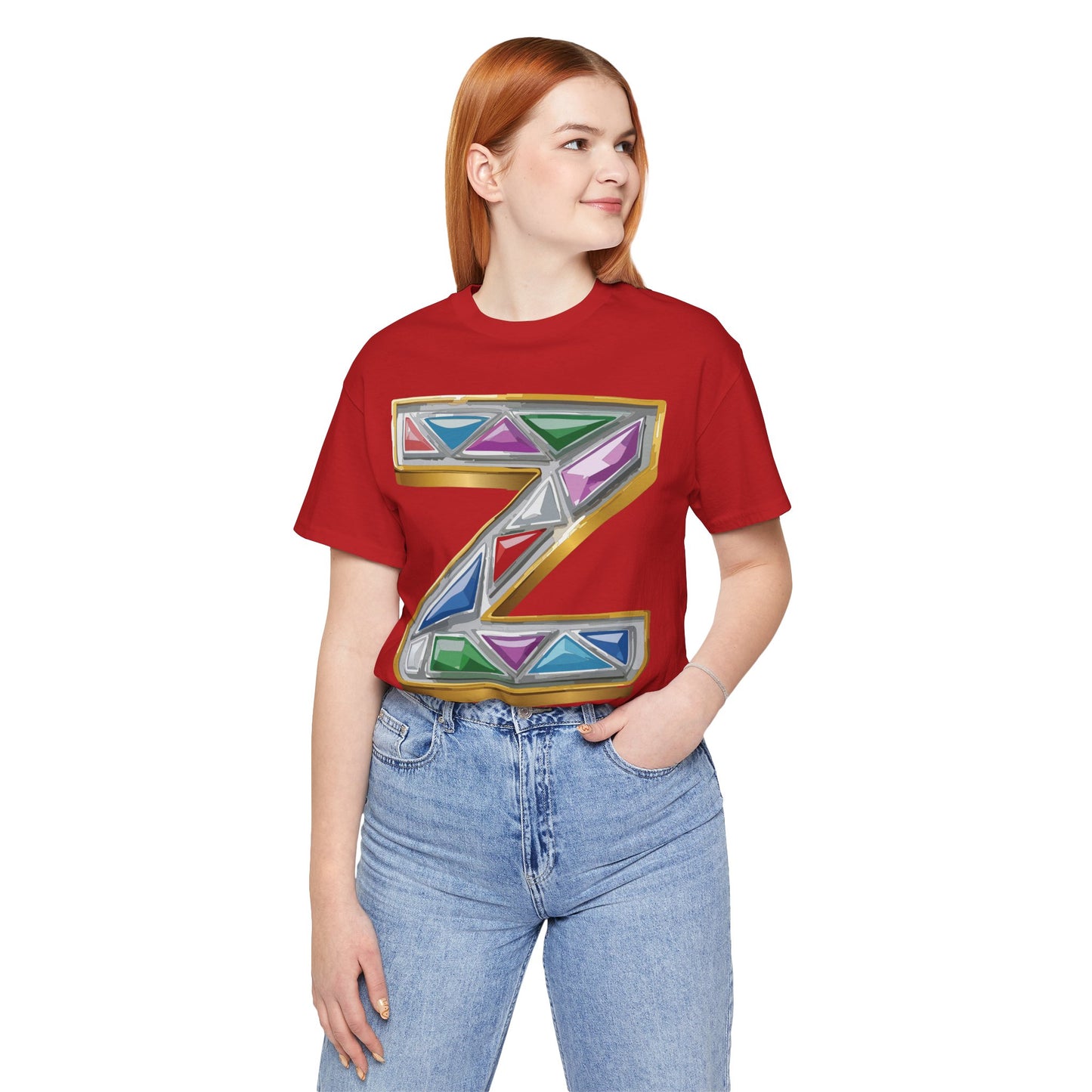 Letter Shirt, Shirt with Letters, Tee Shirt with Gold Letter, Shirt with Antique Letters