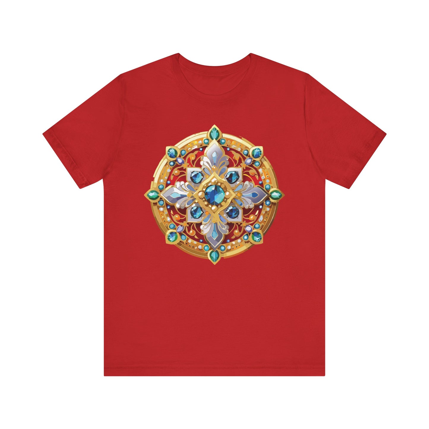 Medallion Shirt, Shirt with Medallion, Tee Shirt with Medal