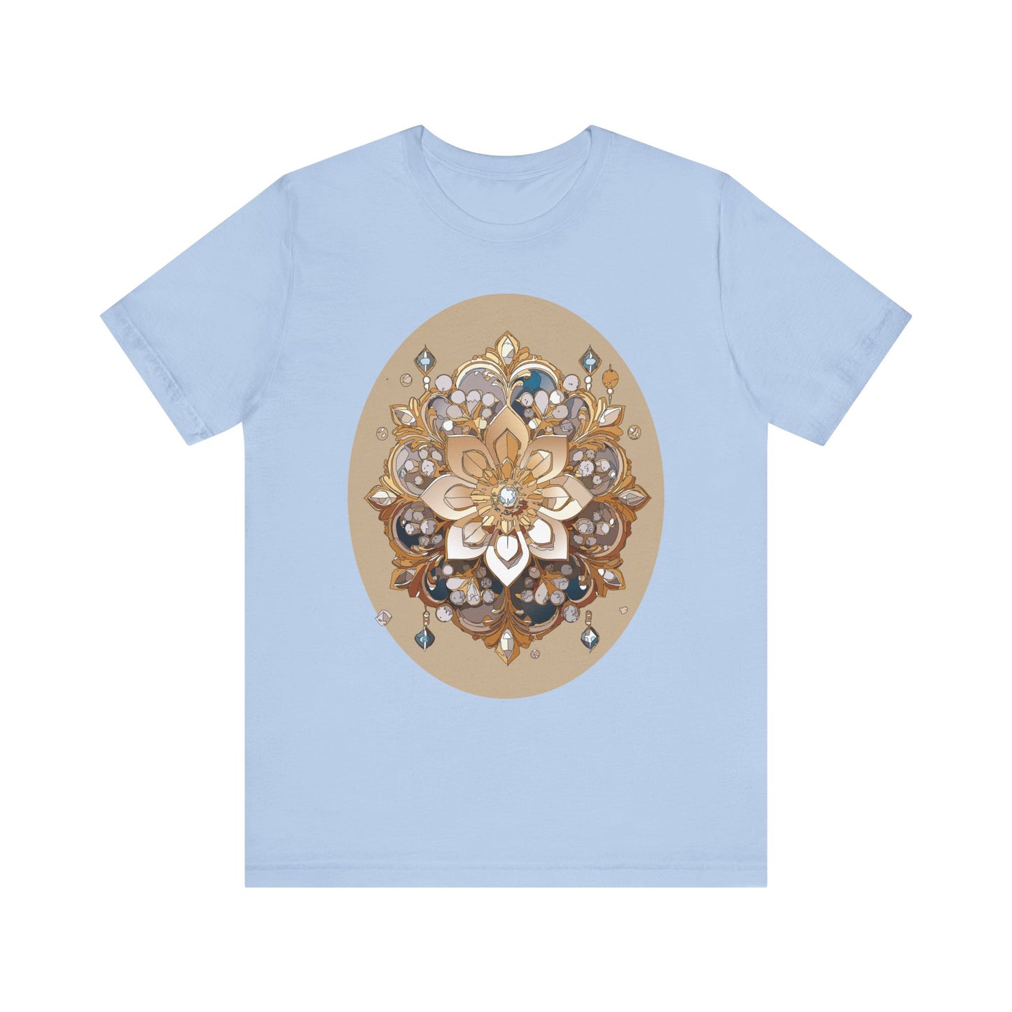 Floral Shirt, Flower Shirt, Tee Shirt with Antique Flower