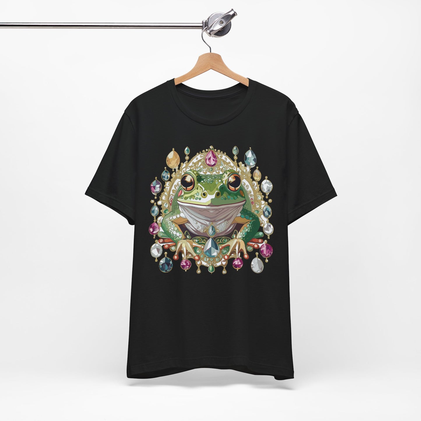 Animal Shirt, Shirt with Animal, Tee Shirt with Gold Animal Medal, Shirt with Antique Animal Medallion