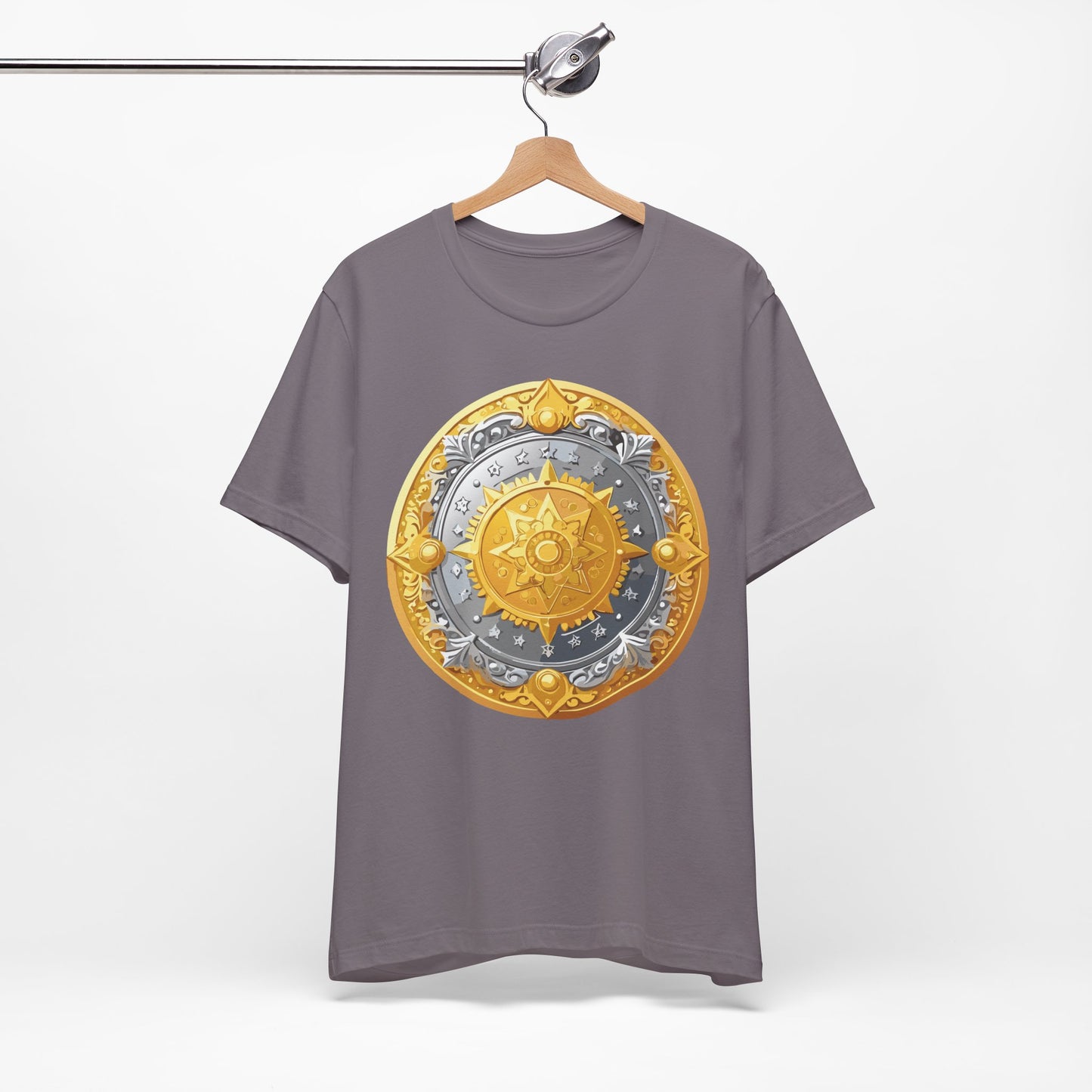 Coin Shirt, Shirt with Coin, Tee Shirt with Gold Coin, Shirt with Antique Coin
