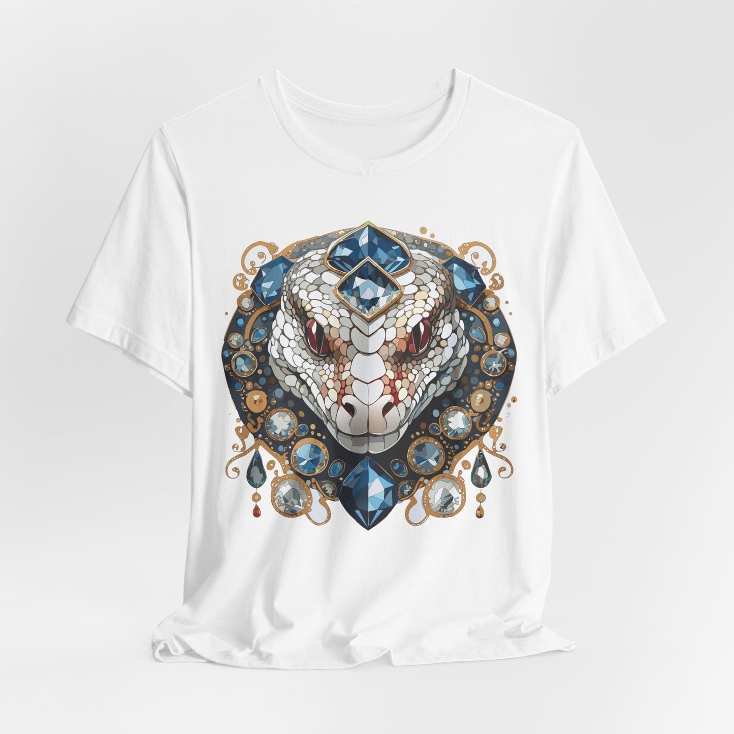 Animal Shirt, Shirt with Animal, Tee Shirt with Gold Animal Medal, Shirt with Antique Animal Medallion
