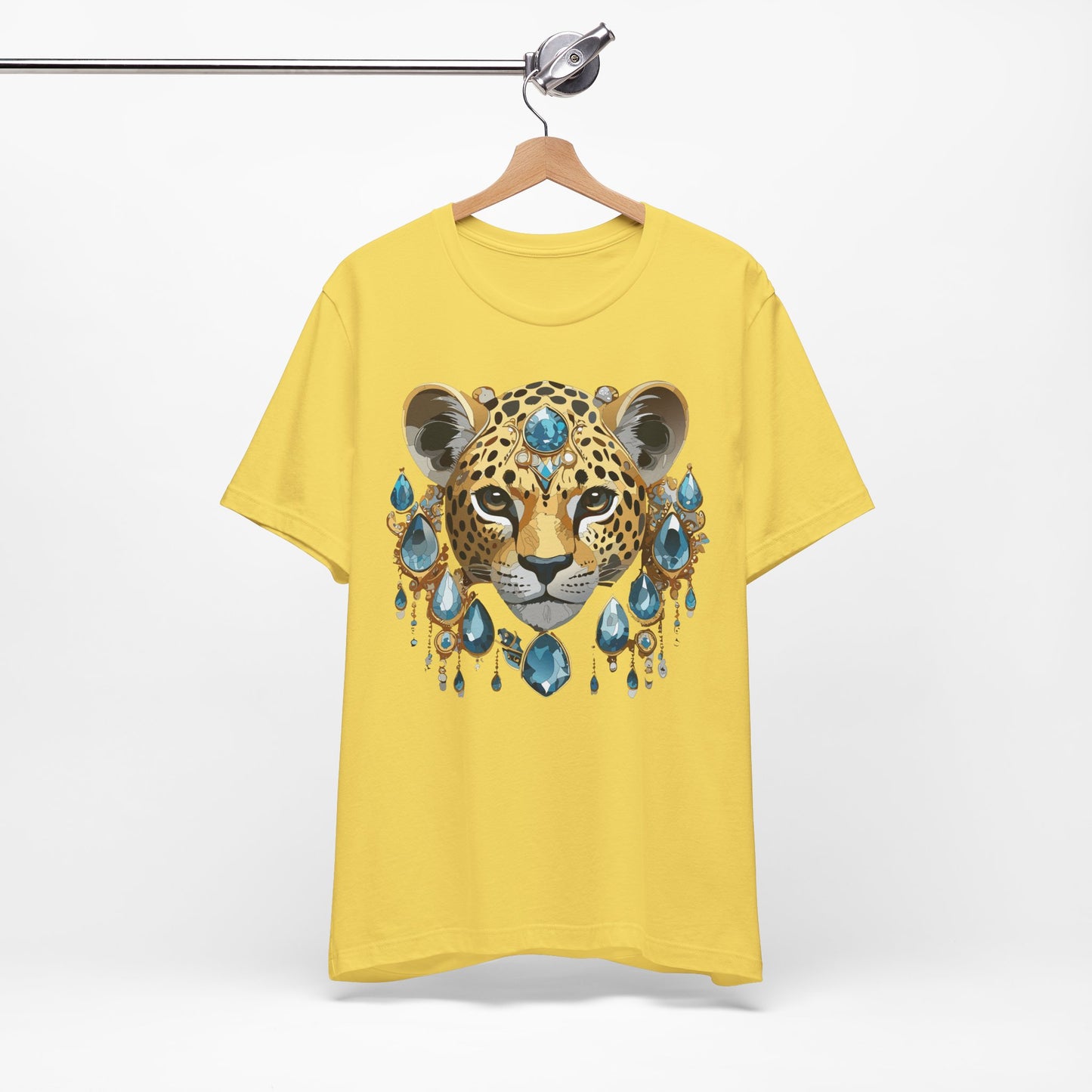 Animal Shirt, Shirt with Animal, Tee Shirt with Gold Animal Medal, Shirt with Antique Animal Medallion