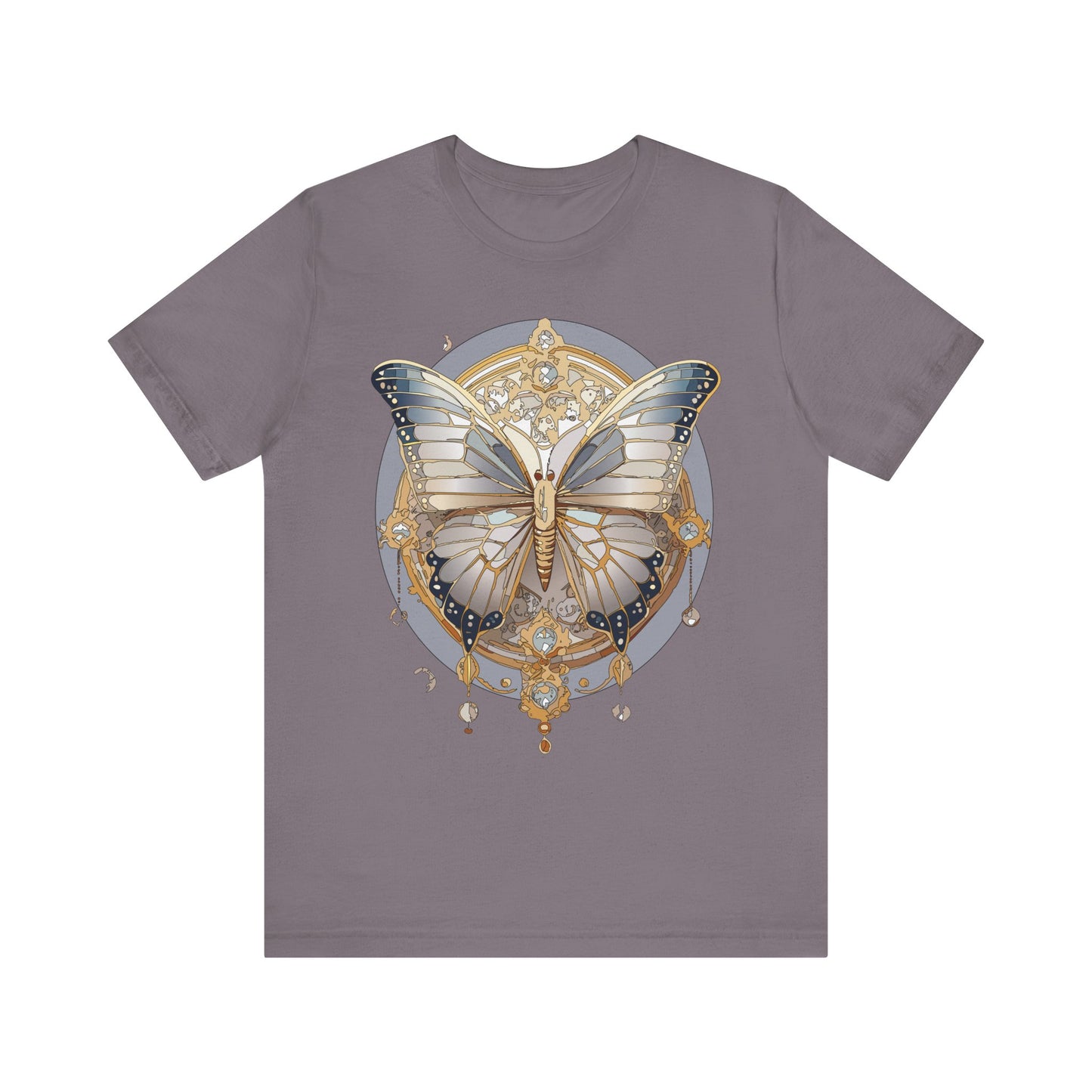 Butterfly Shirt, Shirt with Butterfly, Tee Shirt with Antique Butterfly
