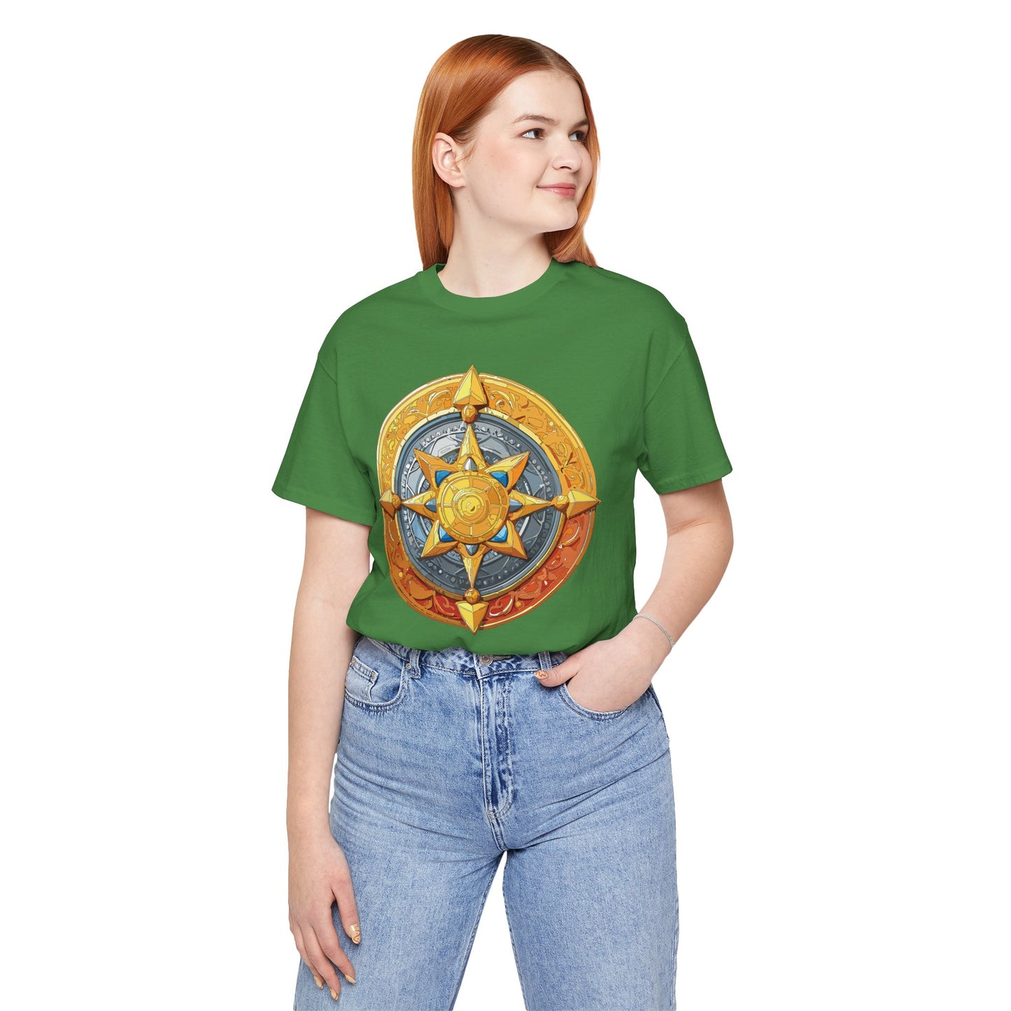 Coin Shirt, Shirt with Coin, Tee Shirt with Gold Coin, Shirt with Antique Coin