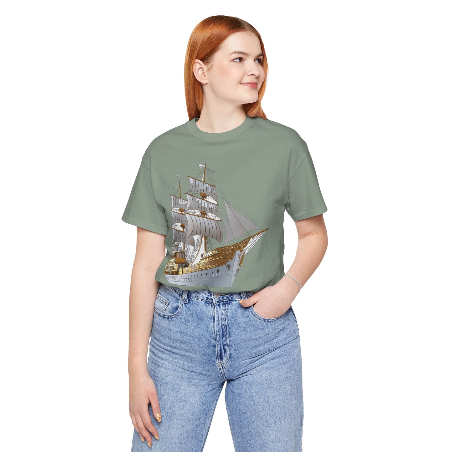 Ship Shirt, Shirt with Ship, Tee shirt with Ship