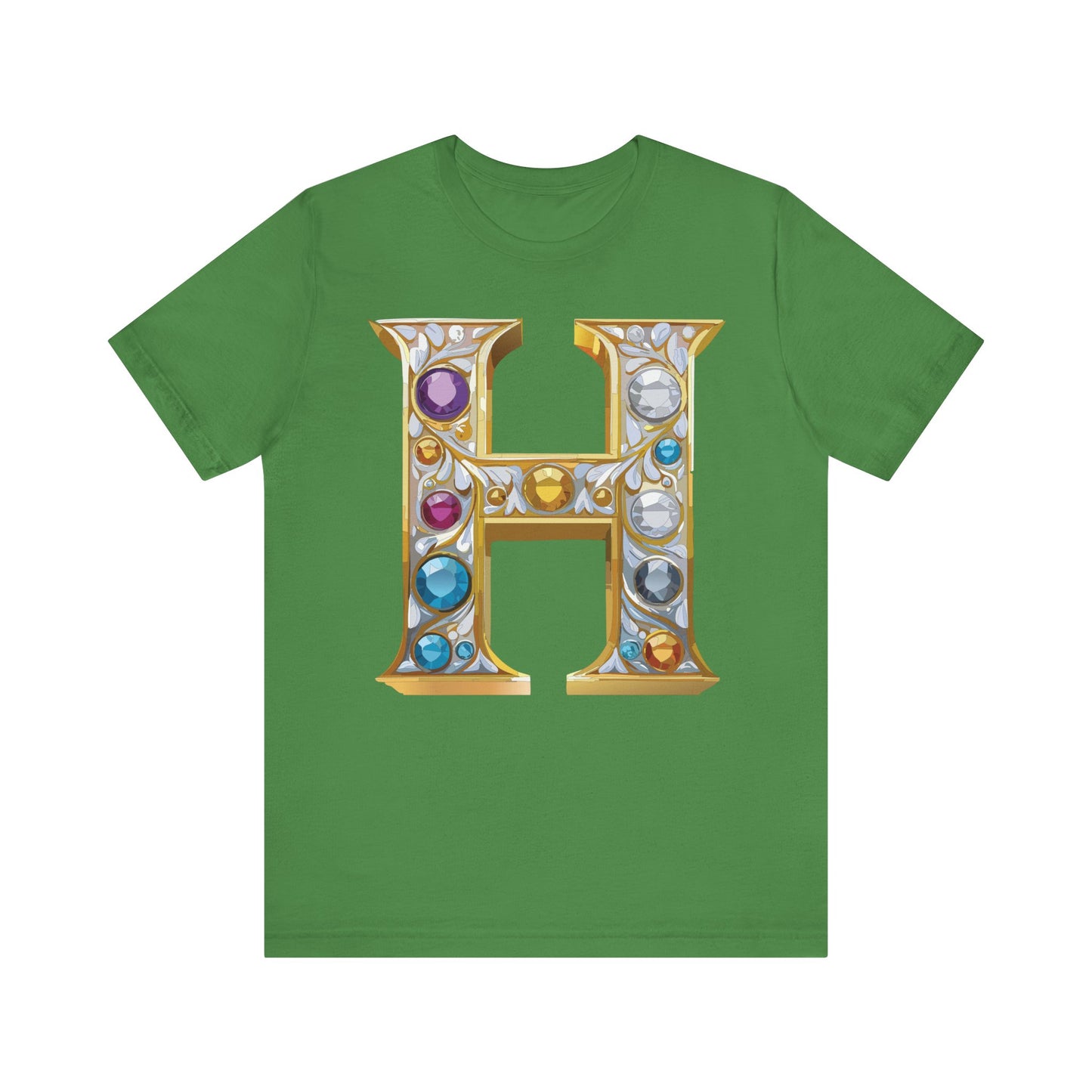 Letter Shirt, Shirt with Letters, Tee Shirt with Gold Letter, Shirt with Antique Letters