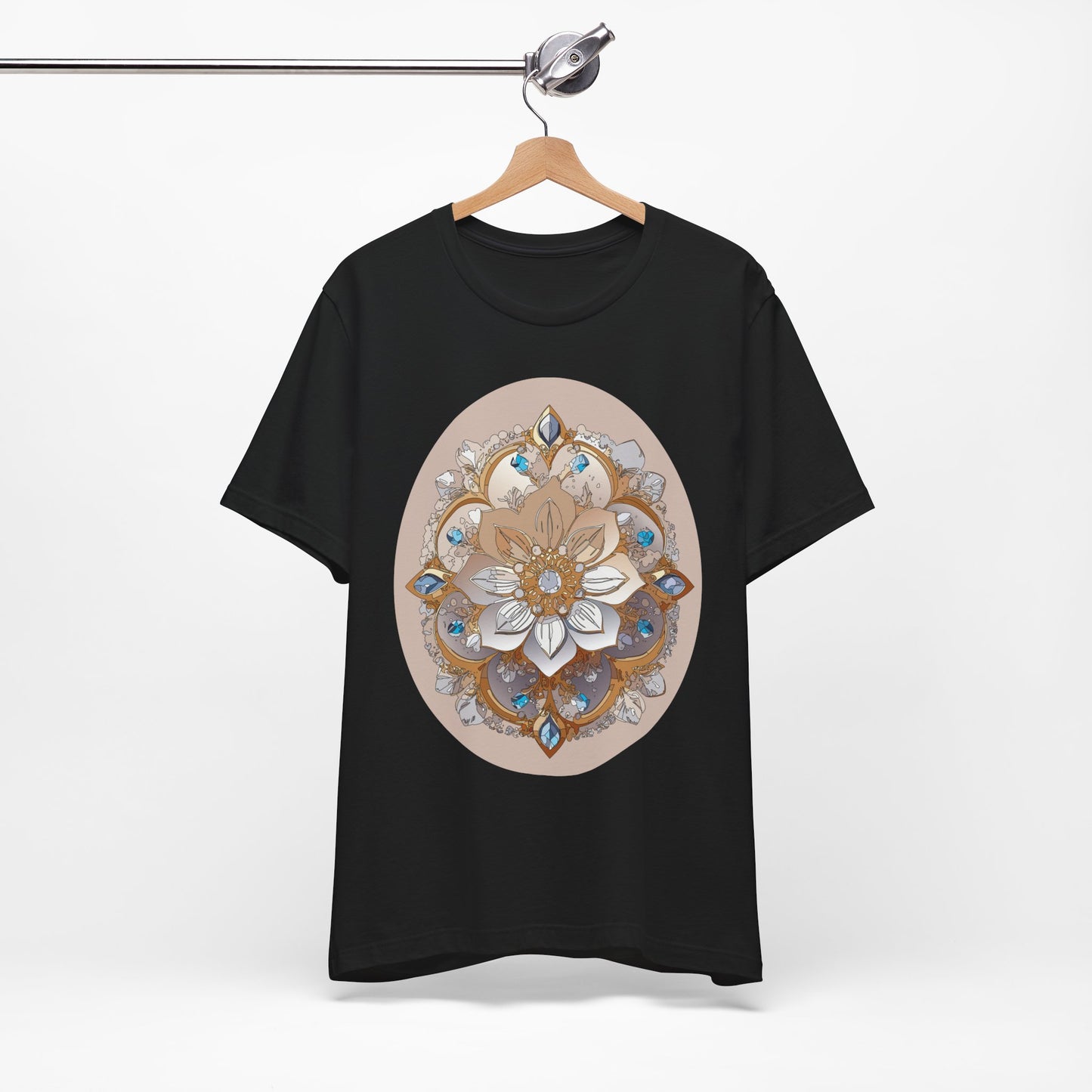Floral Shirt, Flower Shirt, Tee Shirt with Antique Flower
