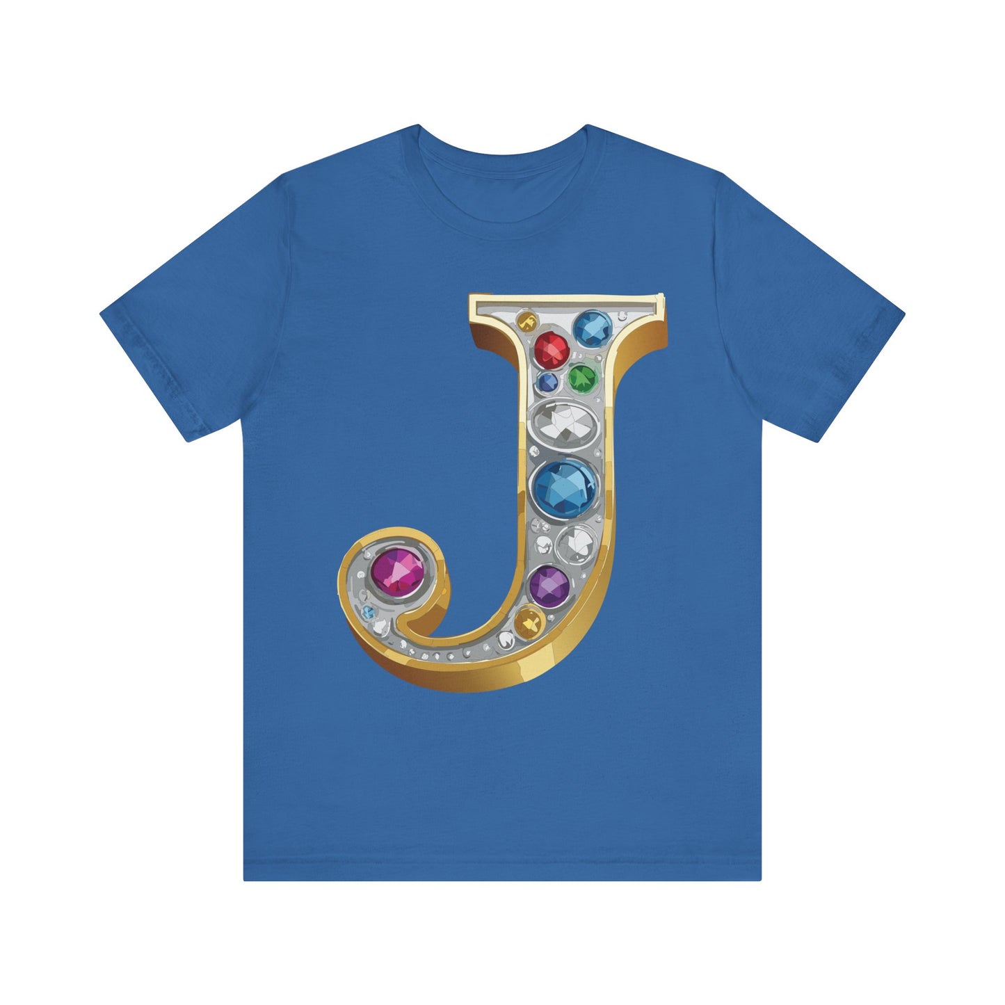 Letter Shirt, Shirt with Letters, Tee Shirt with Gold Letter, Shirt with Antique Letters