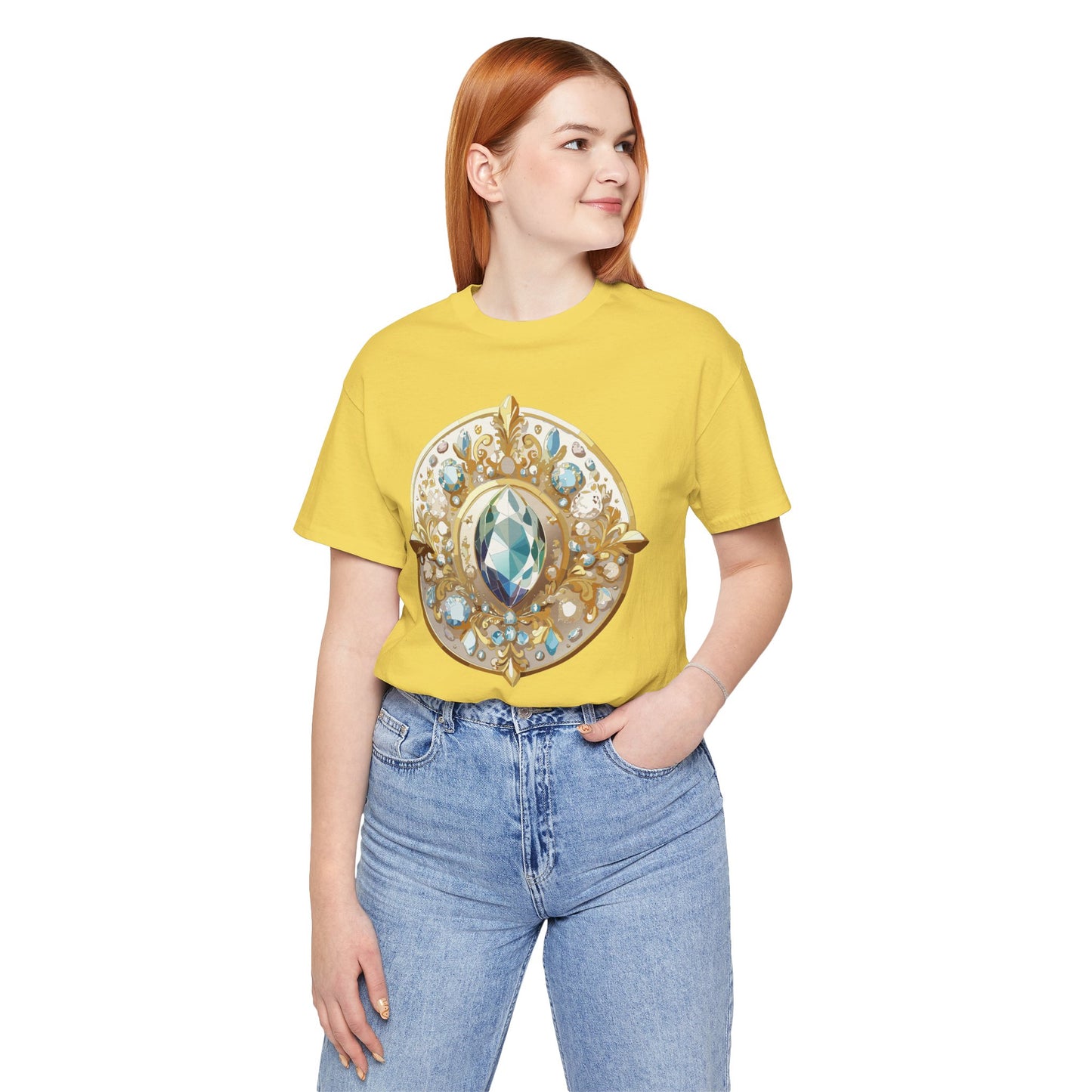 Medallion Shirt, Shirt with Medallion, Tee Shirt with Medal