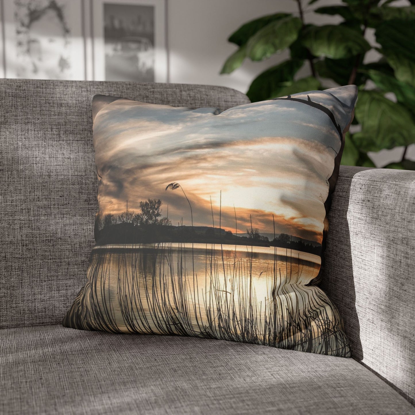 Landscape Pillow Cover