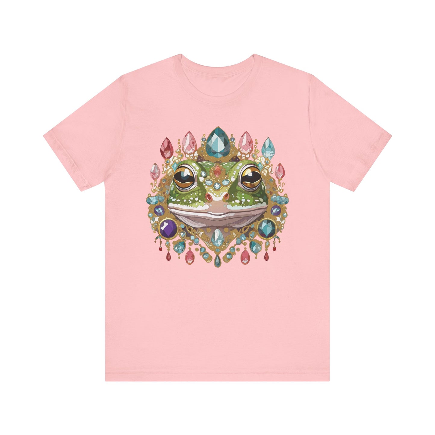 Animal Shirt, Shirt with Animal, Tee Shirt with Gold Animal Medal, Shirt with Antique Animal Medallion