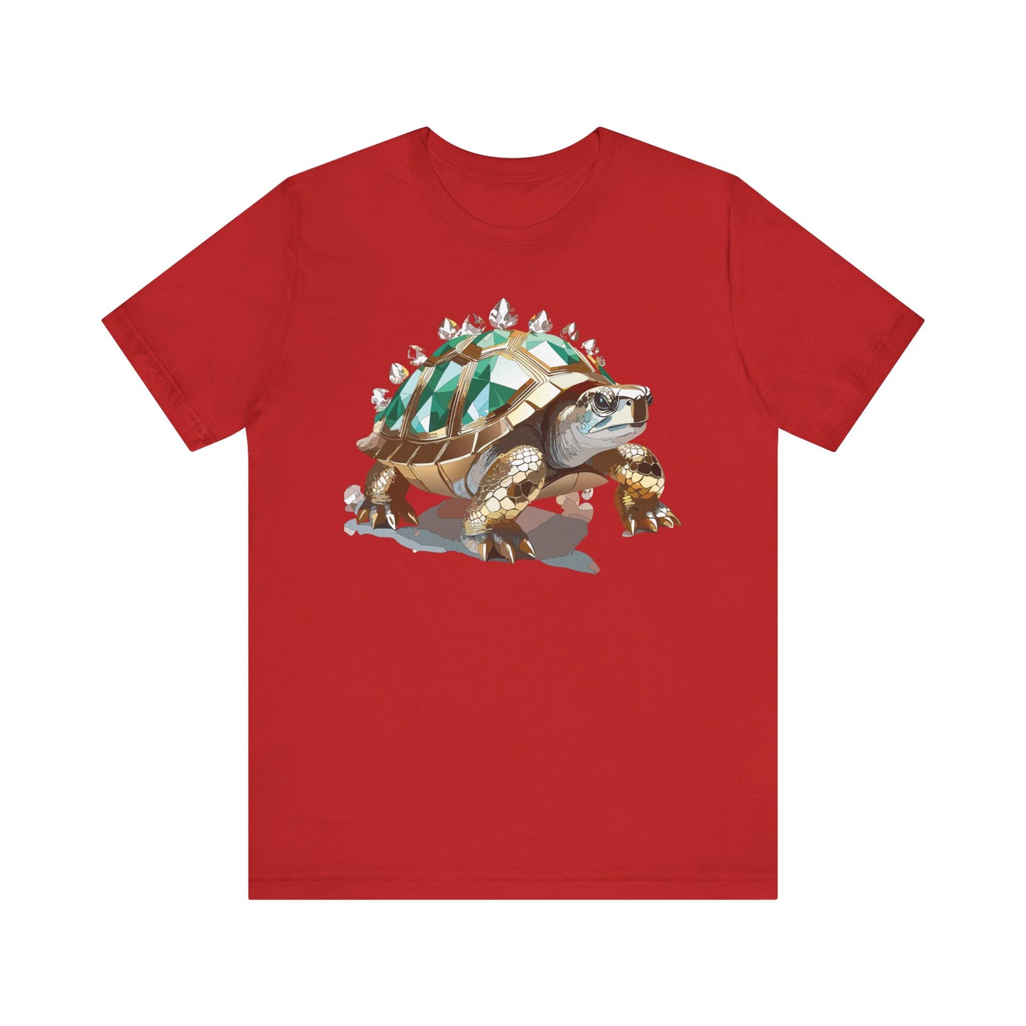 Animal Shirt, Shirt with Animal, Tee Shirt with Gold Animal Medal, Shirt with Antique Animal Medallion