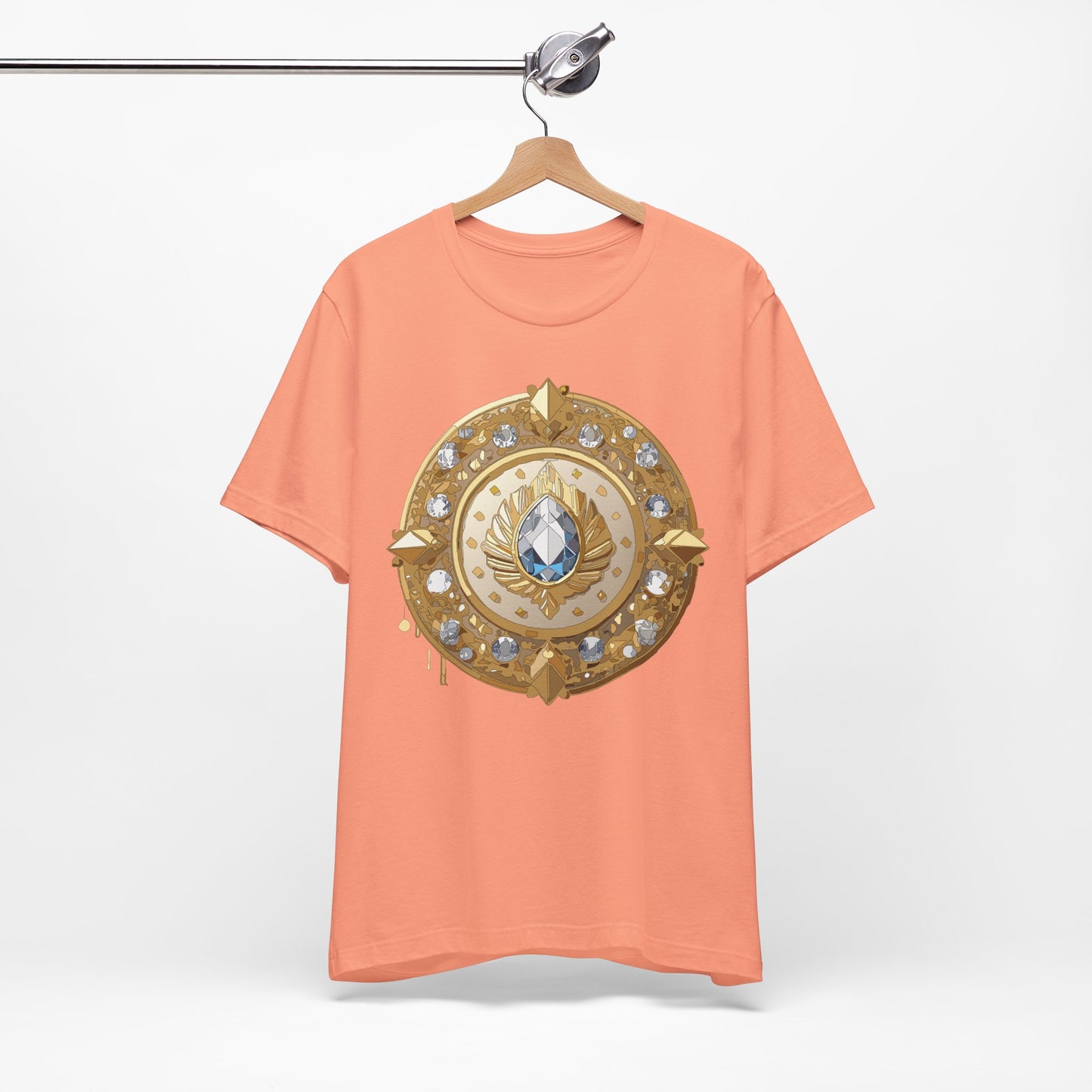 Medallion Shirt, Shirt with Medallion, Tee Shirt with Medal