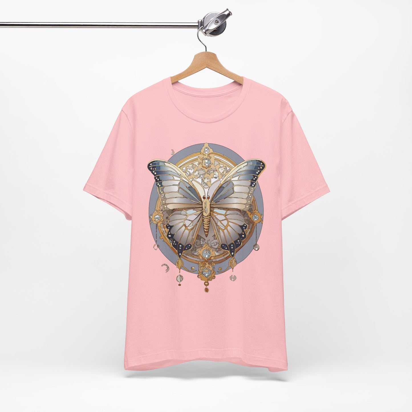 Butterfly Shirt, Shirt with Butterfly, Tee Shirt with Antique Butterfly