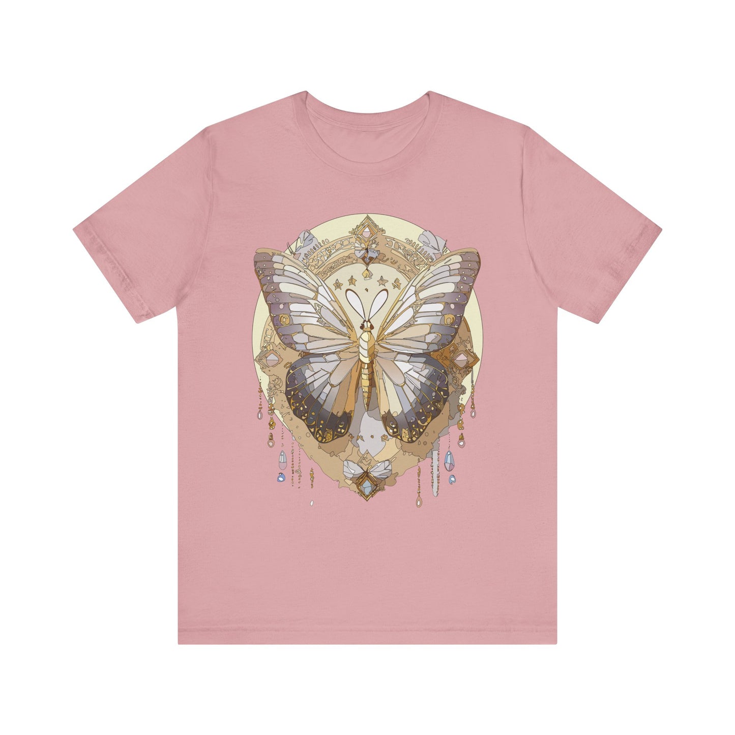 Butterfly Shirt, Shirt with Butterfly, Tee Shirt with Antique Butterfly