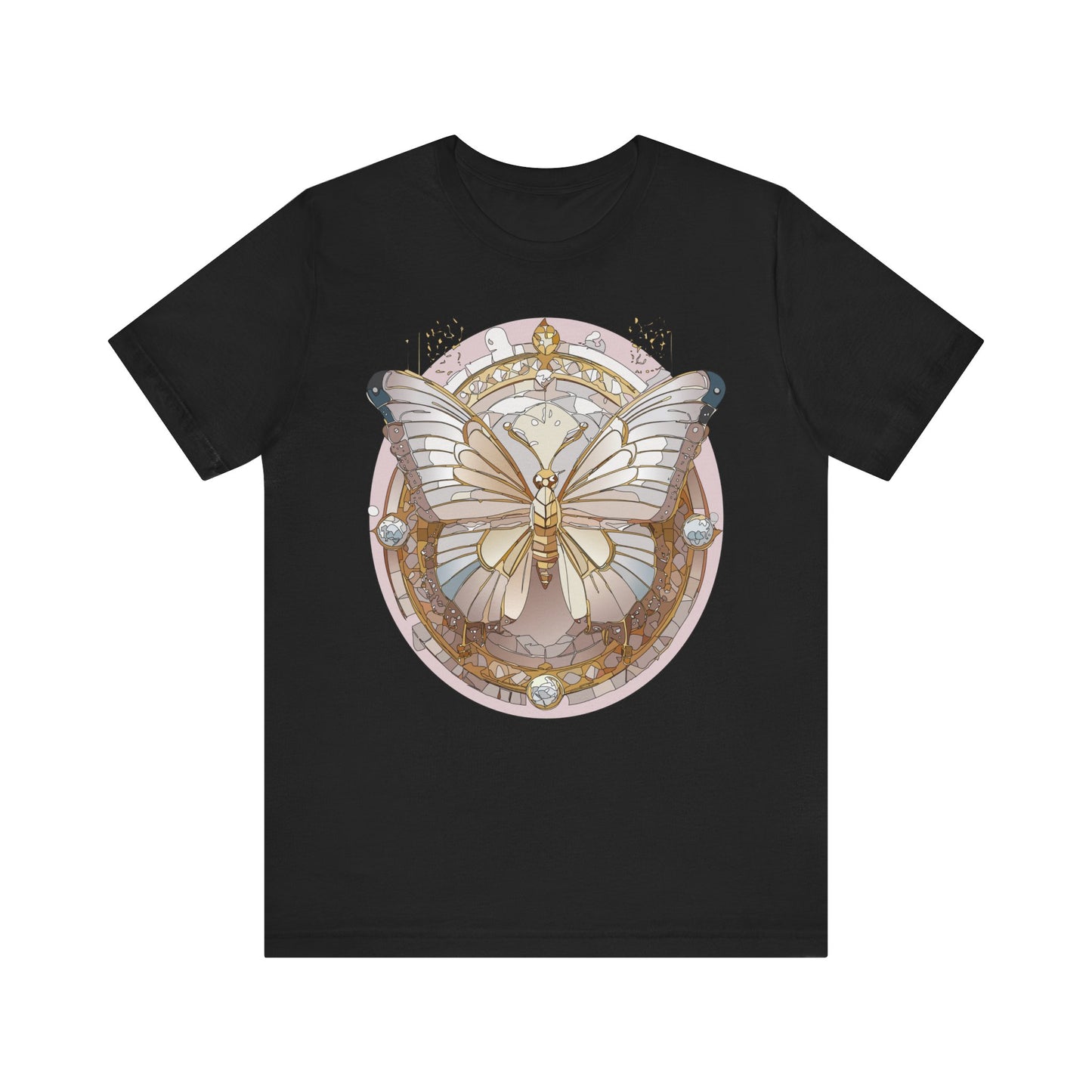 Butterfly Shirt, Shirt with Butterfly, Tee Shirt with Antique Butterfly