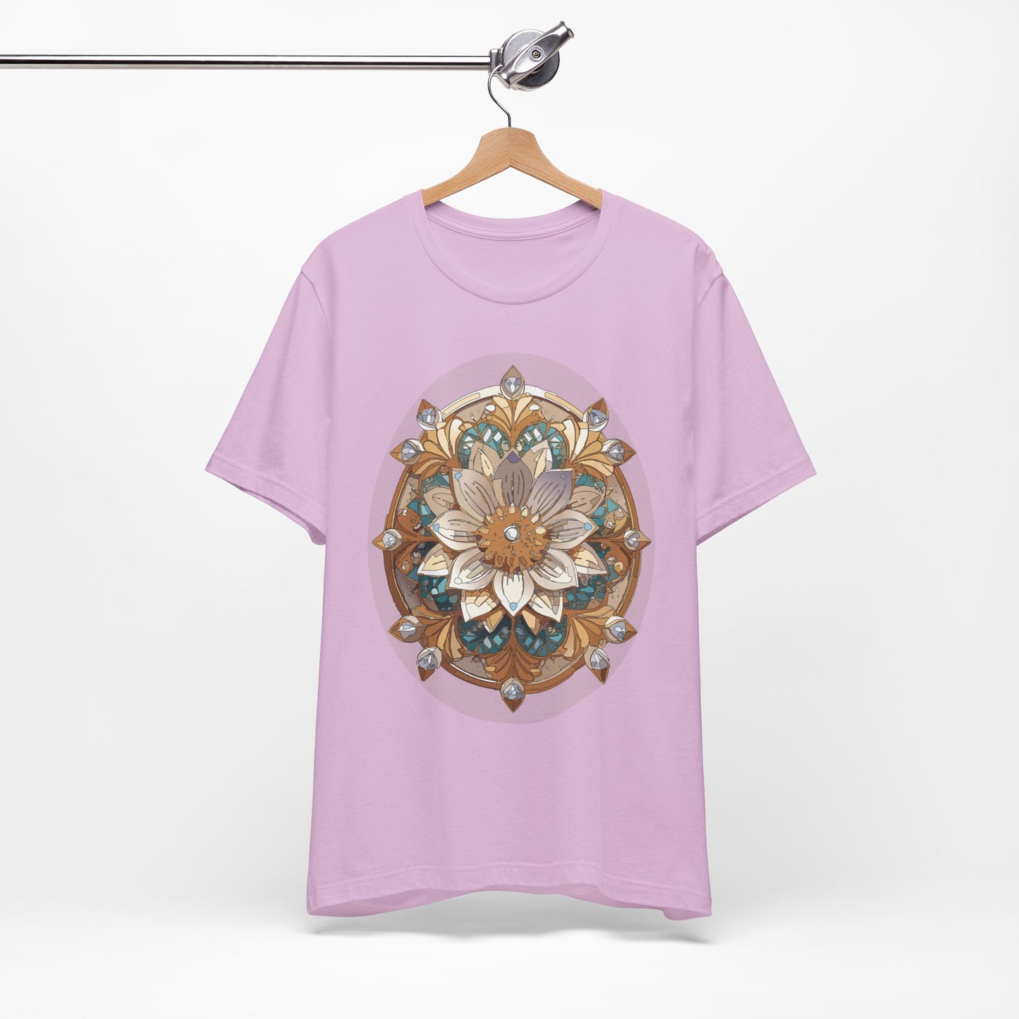 Floral Shirt, Flower Shirt, Tee Shirt with Antique Flower