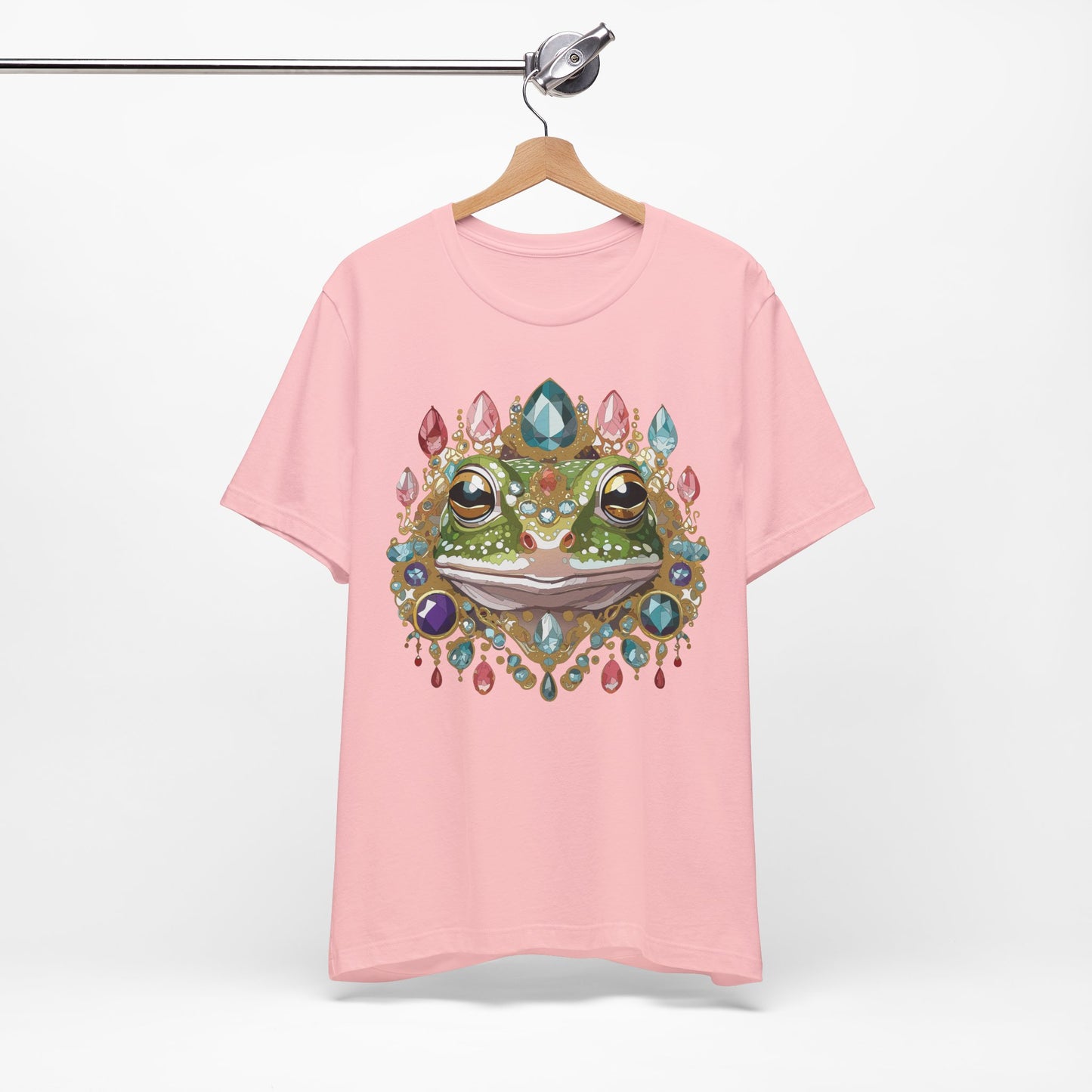 Animal Shirt, Shirt with Animal, Tee Shirt with Gold Animal Medal, Shirt with Antique Animal Medallion