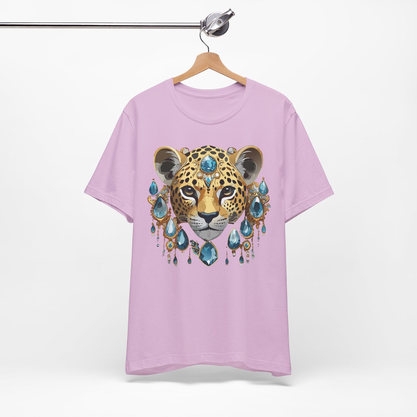Animal Shirt, Shirt with Animal, Tee Shirt with Gold Animal Medal, Shirt with Antique Animal Medallion