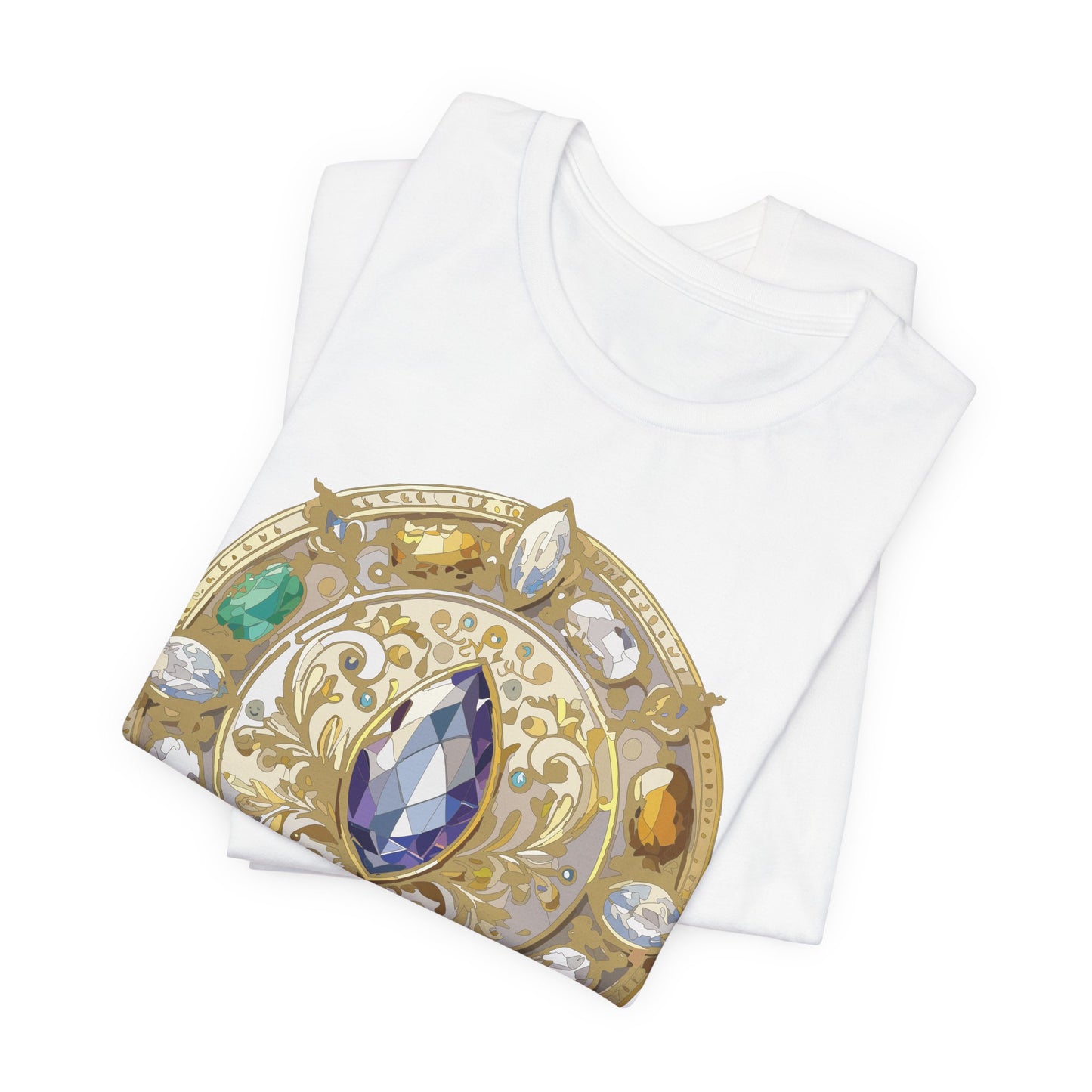 Medallion Shirt, Shirt with Medallion, Tee Shirt with Medal