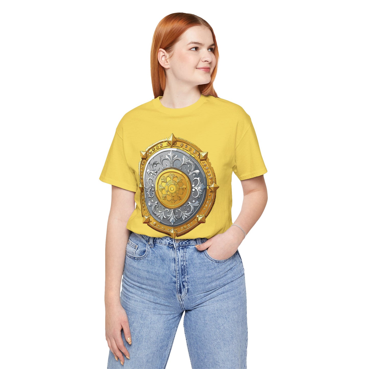 Coin Shirt, Shirt with Coin, Tee Shirt with Gold Coin, Shirt with Antique Coin