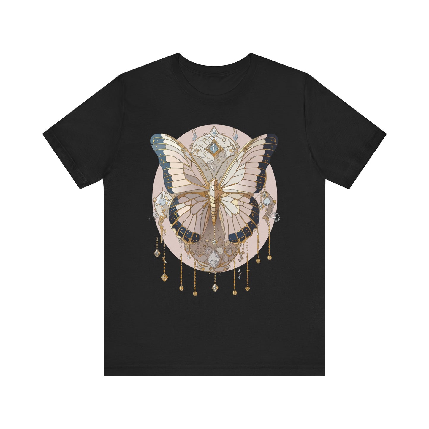 Butterfly Shirt, Shirt with Butterfly, Tee Shirt with Antique Butterfly