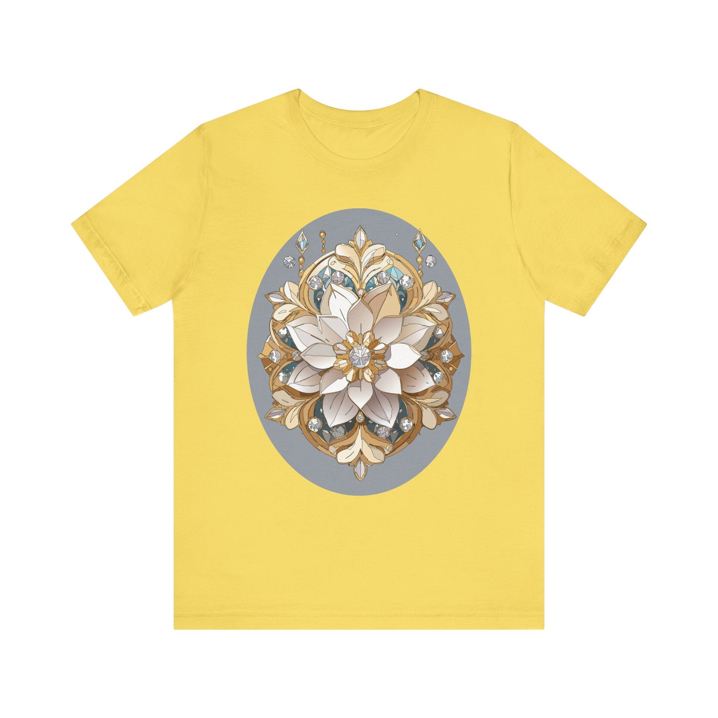 Floral Shirt, Flower Shirt, Tee Shirt with Antique Flower