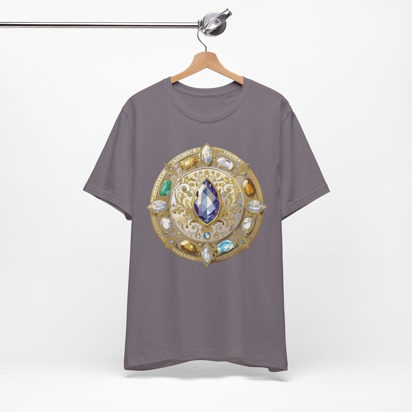 Medallion Shirt, Shirt with Medallion, Tee Shirt with Medal