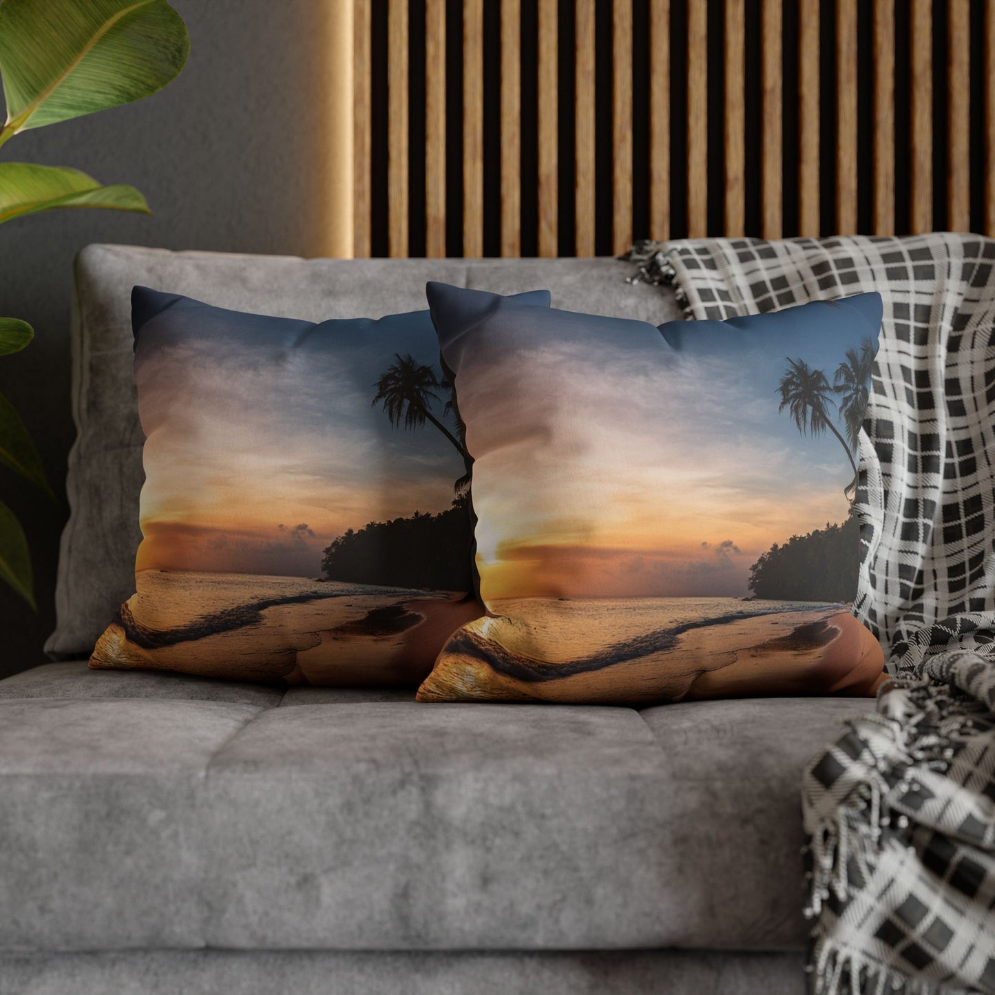 Beach Pillow Case