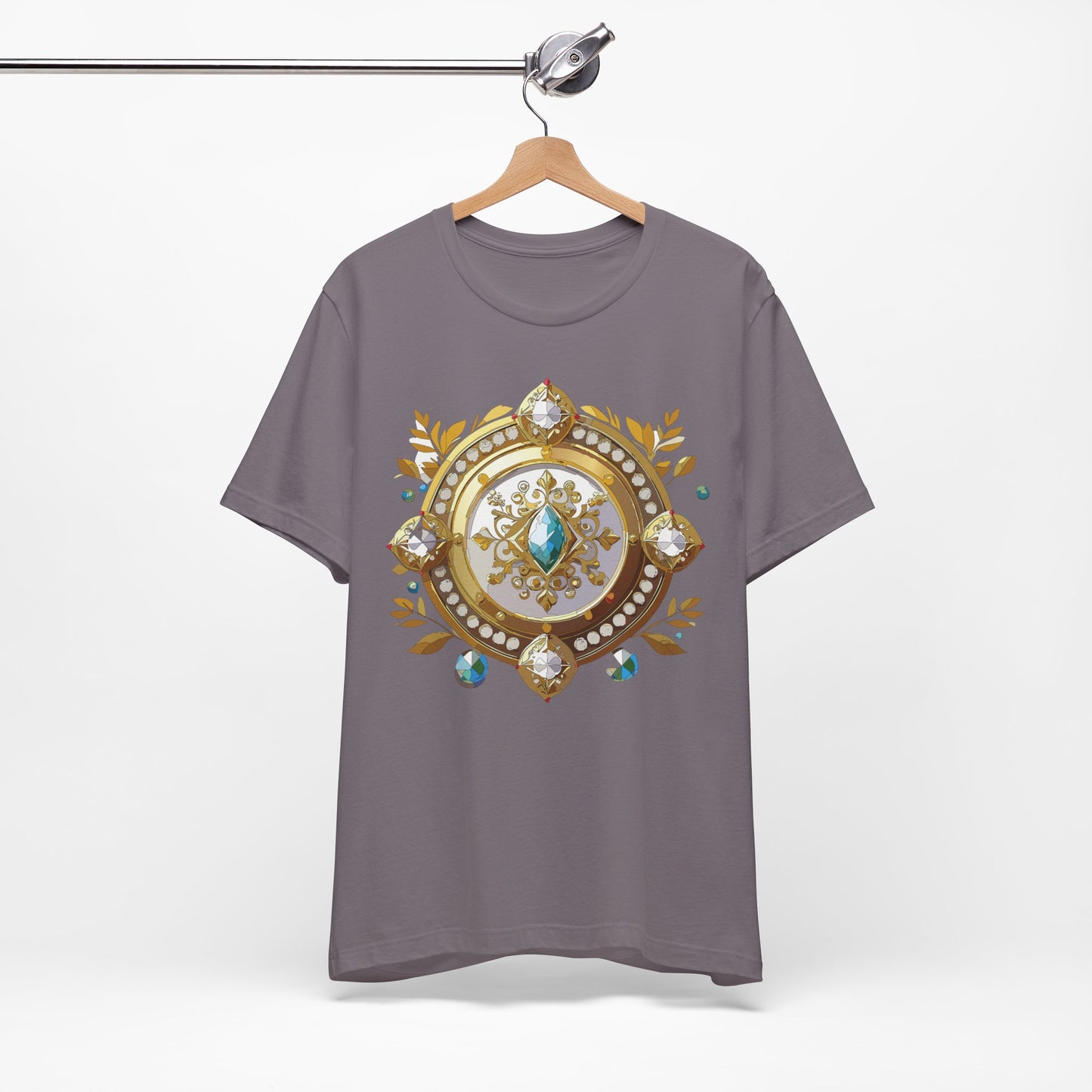 Medallion Shirt, Shirt with Medallion, Tee Shirt with Medal