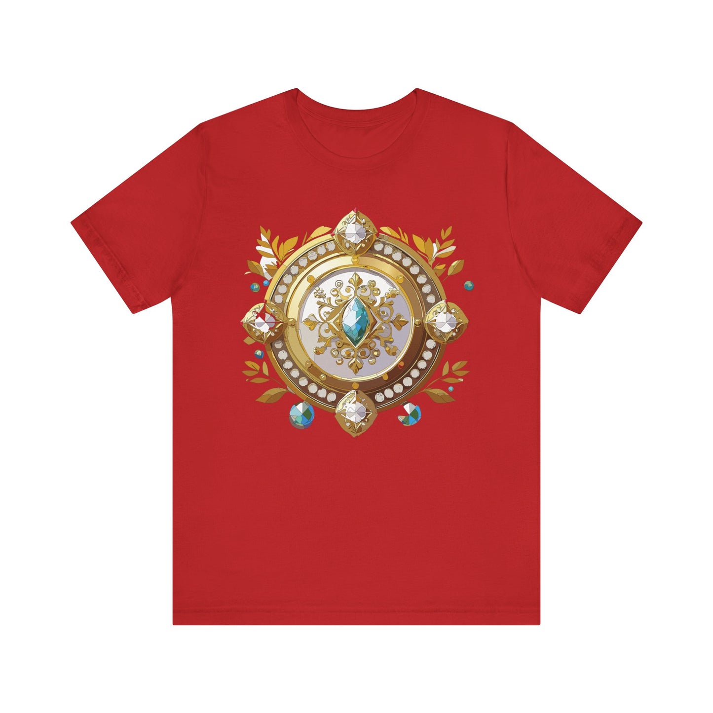 Medallion Shirt, Shirt with Medallion, Tee Shirt with Medal