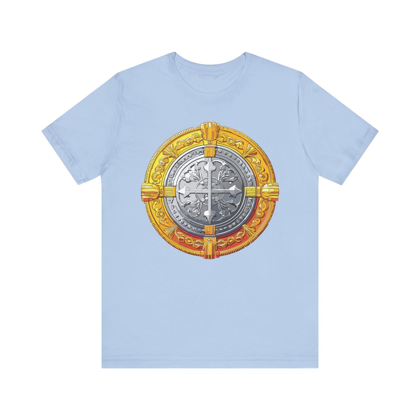 Coin Shirt, Shirt with Coin, Tee Shirt with Gold Coin, Shirt with Antique Coin