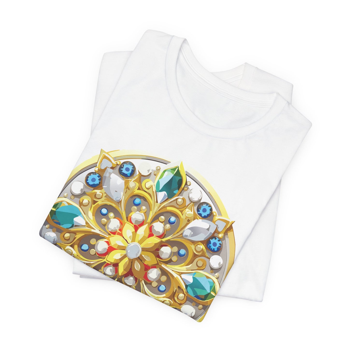 Medallion Shirt, Shirt with Medallion, Tee Shirt with Medal