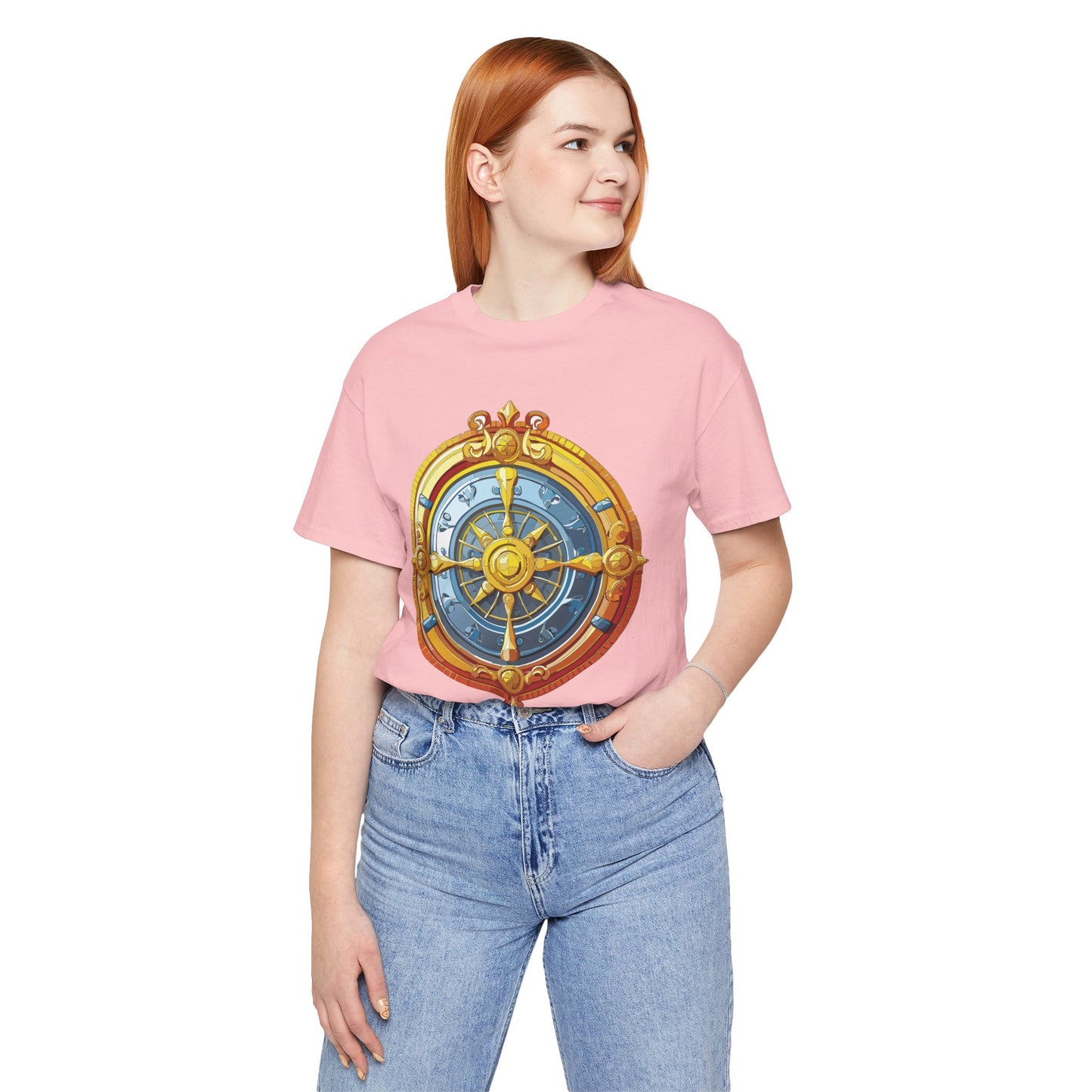 Coin Shirt, Shirt with Coin, Tee Shirt with Gold Coin, Shirt with Antique Coin