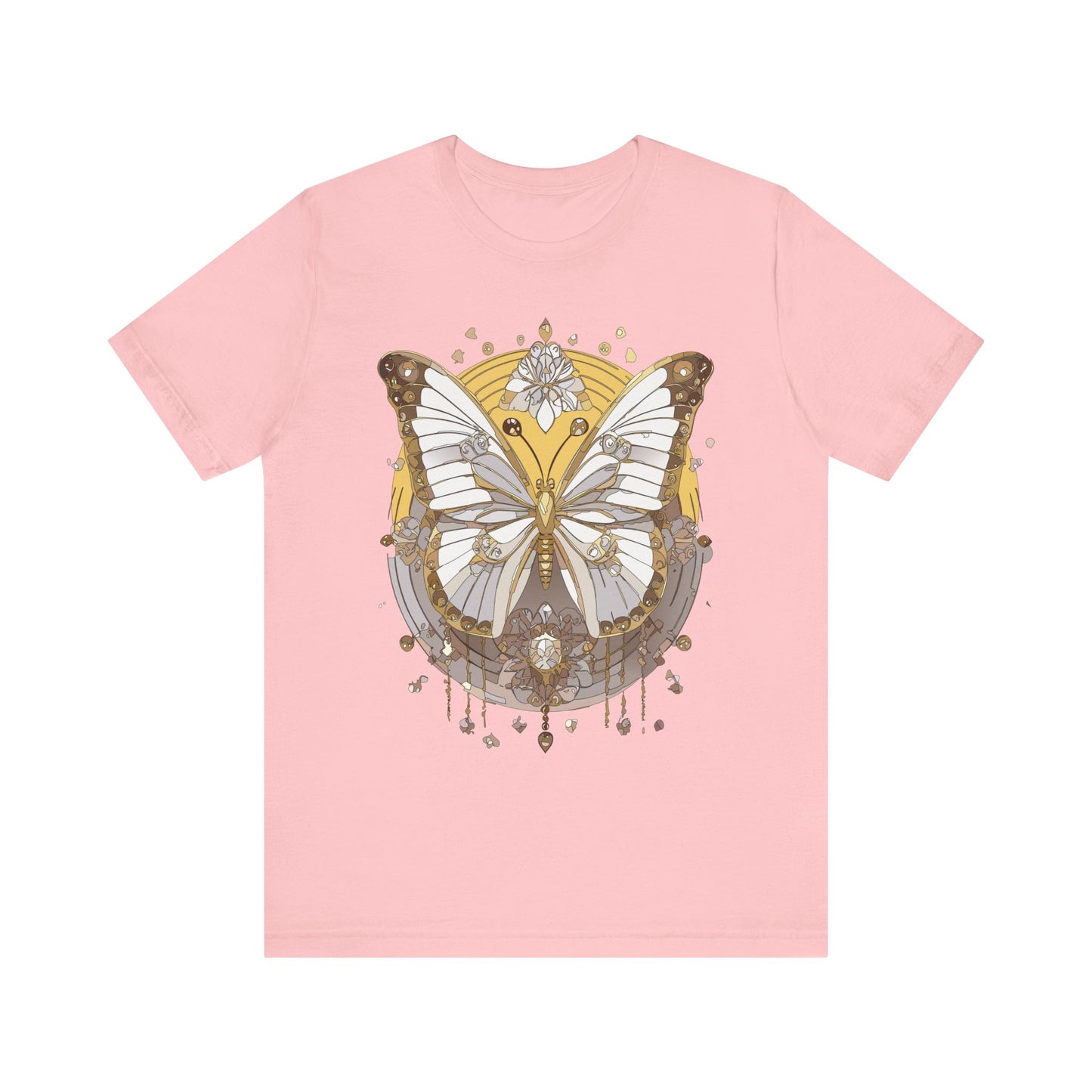 Butterfly Shirt, Shirt with Butterfly, Tee Shirt with Antique Butterfly