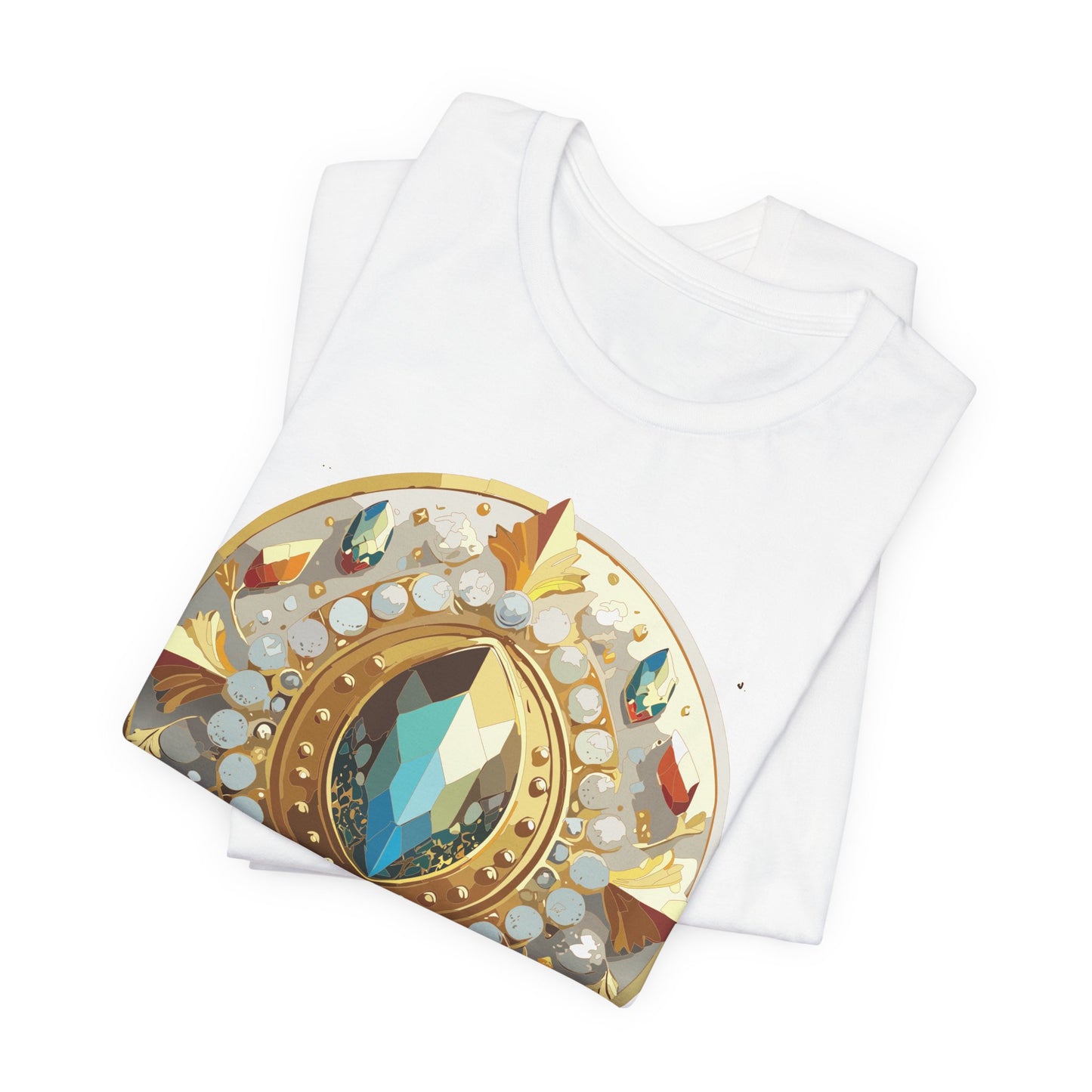 Medallion Shirt, Shirt with Medallion, Tee Shirt with Medal